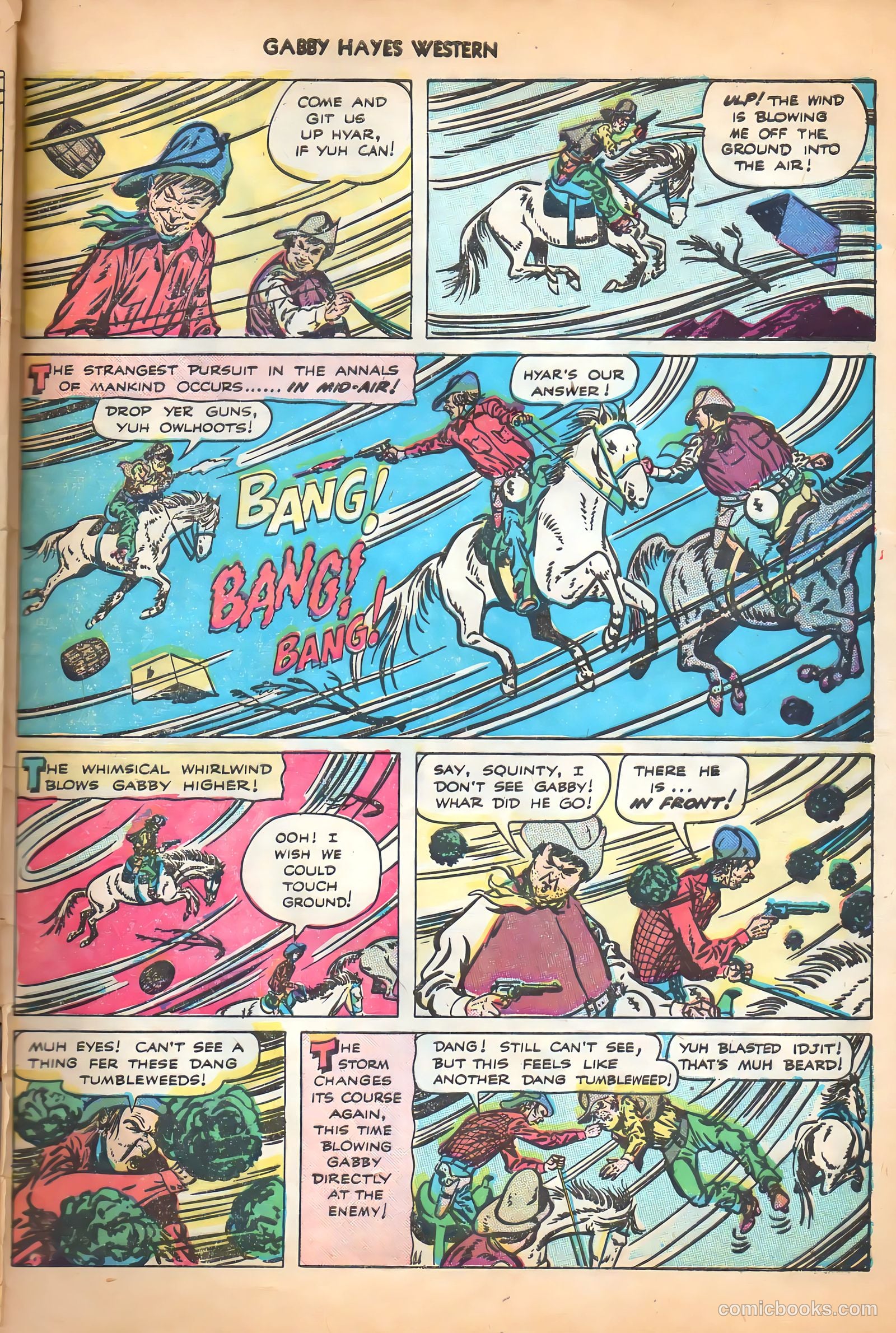 Gabby Hayes Western #7 (1949) — page 33 of 36