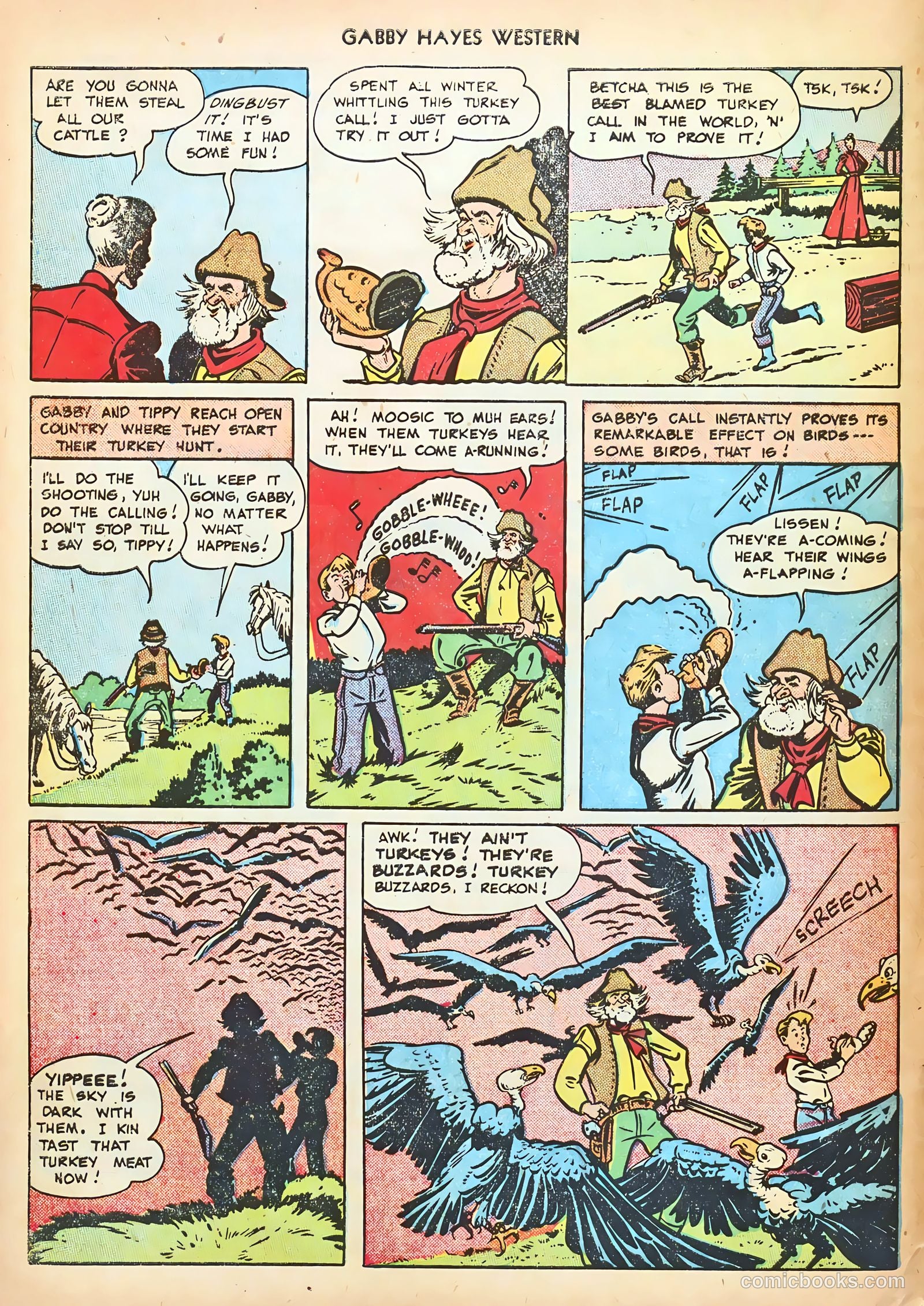 Gabby Hayes Western #8 (1949) — page 4 of 36