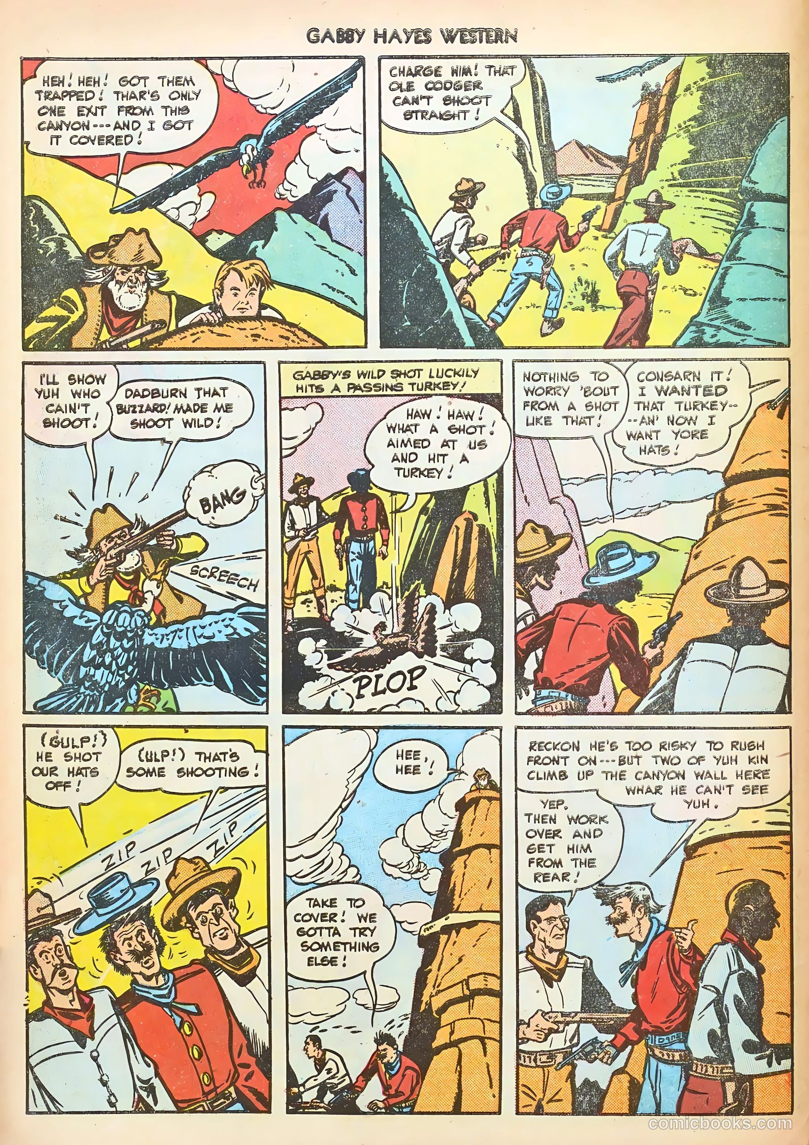 Gabby Hayes Western #8 (1949) — page 6 of 36