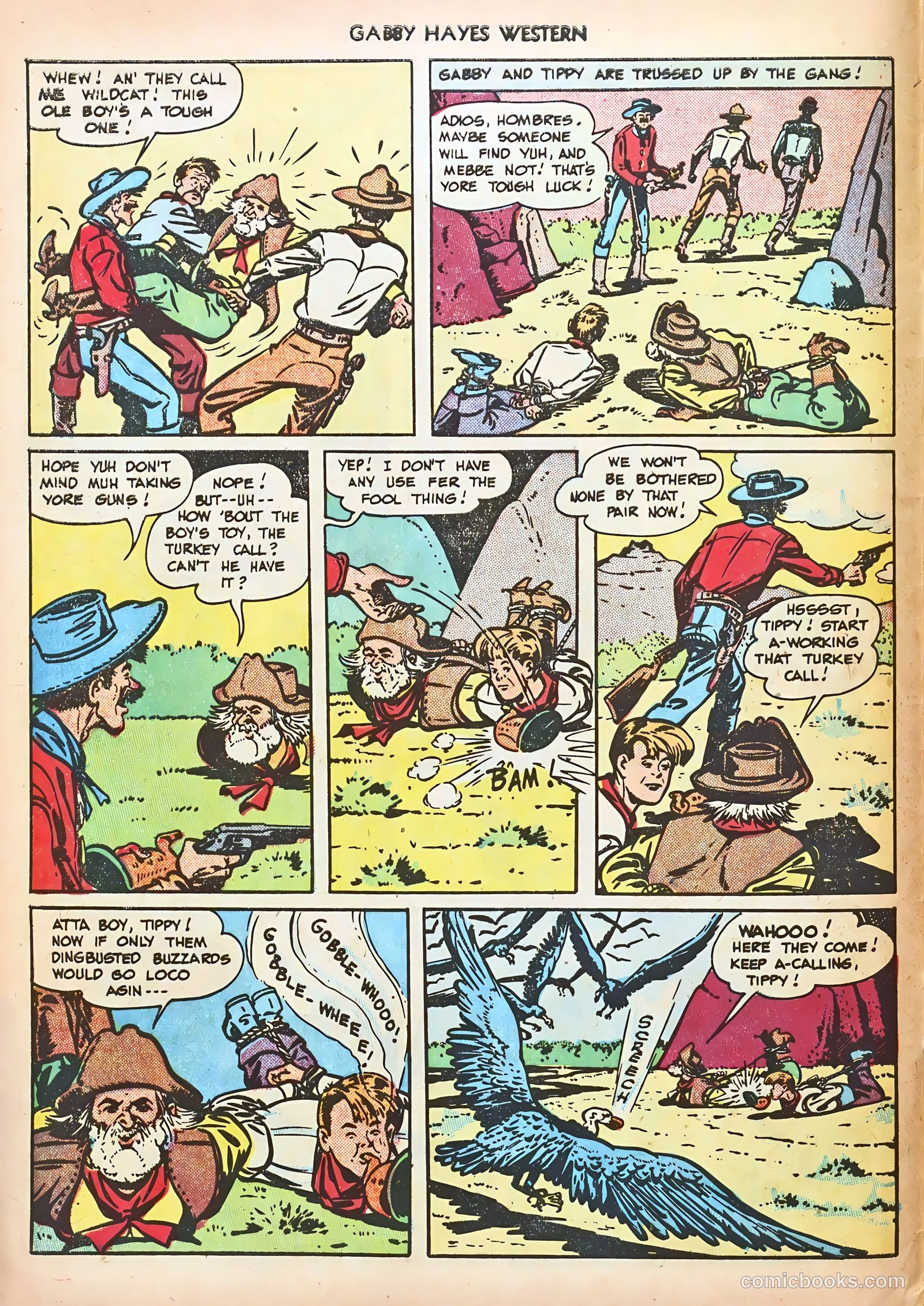 Gabby Hayes Western #8 (1949) — page 8 of 36