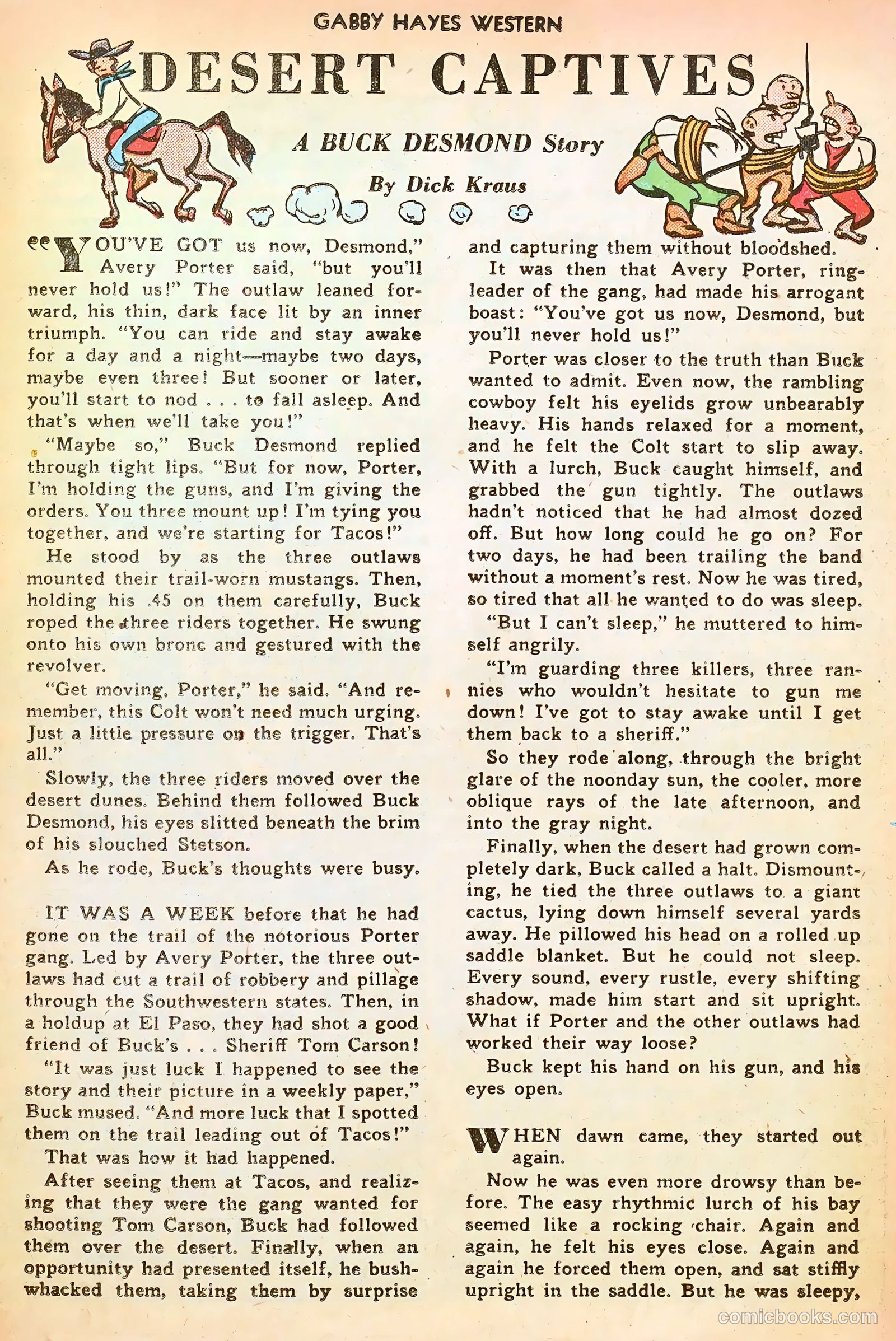 Gabby Hayes Western #8 (1949) — page 11 of 36