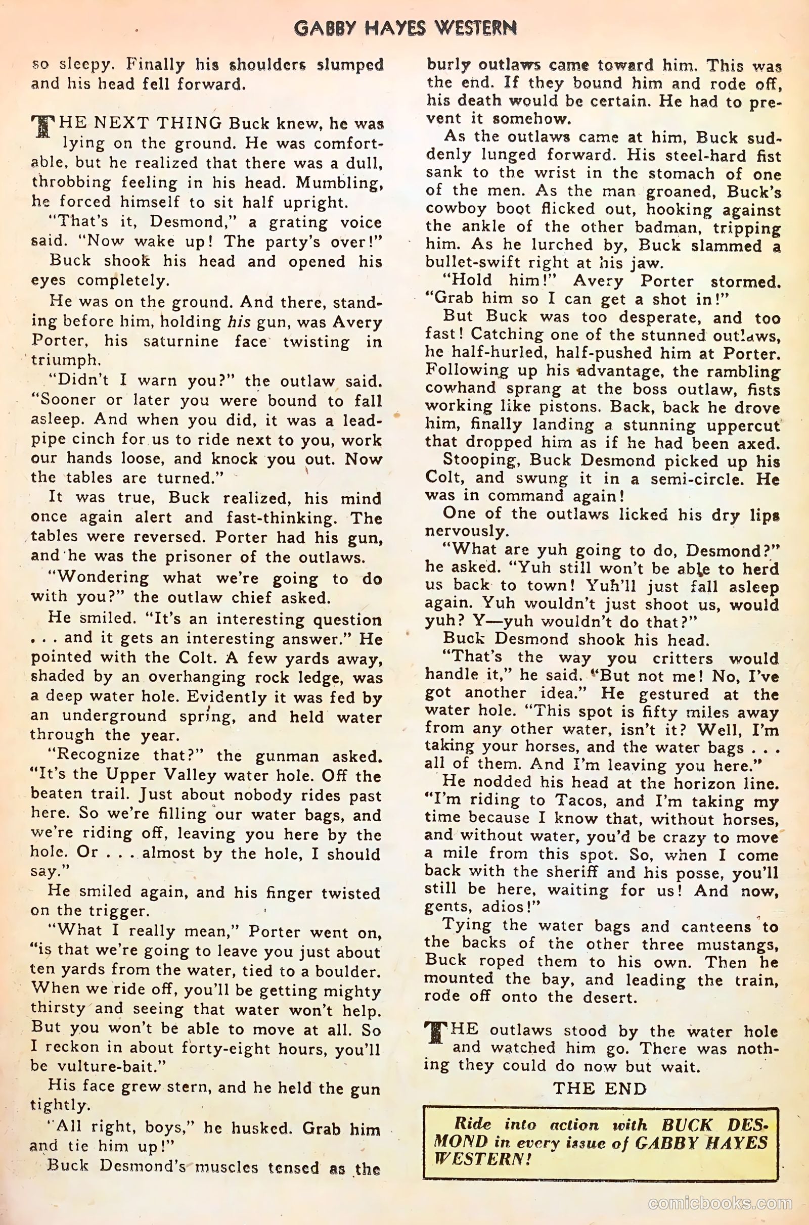 Gabby Hayes Western #8 (1949) — page 12 of 36