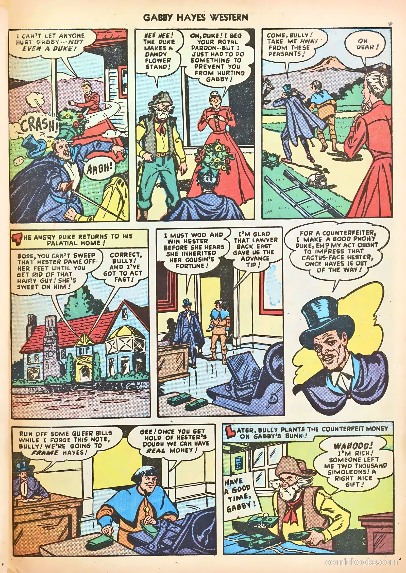 Gabby Hayes Western #8 (1949) — page 27 of 36