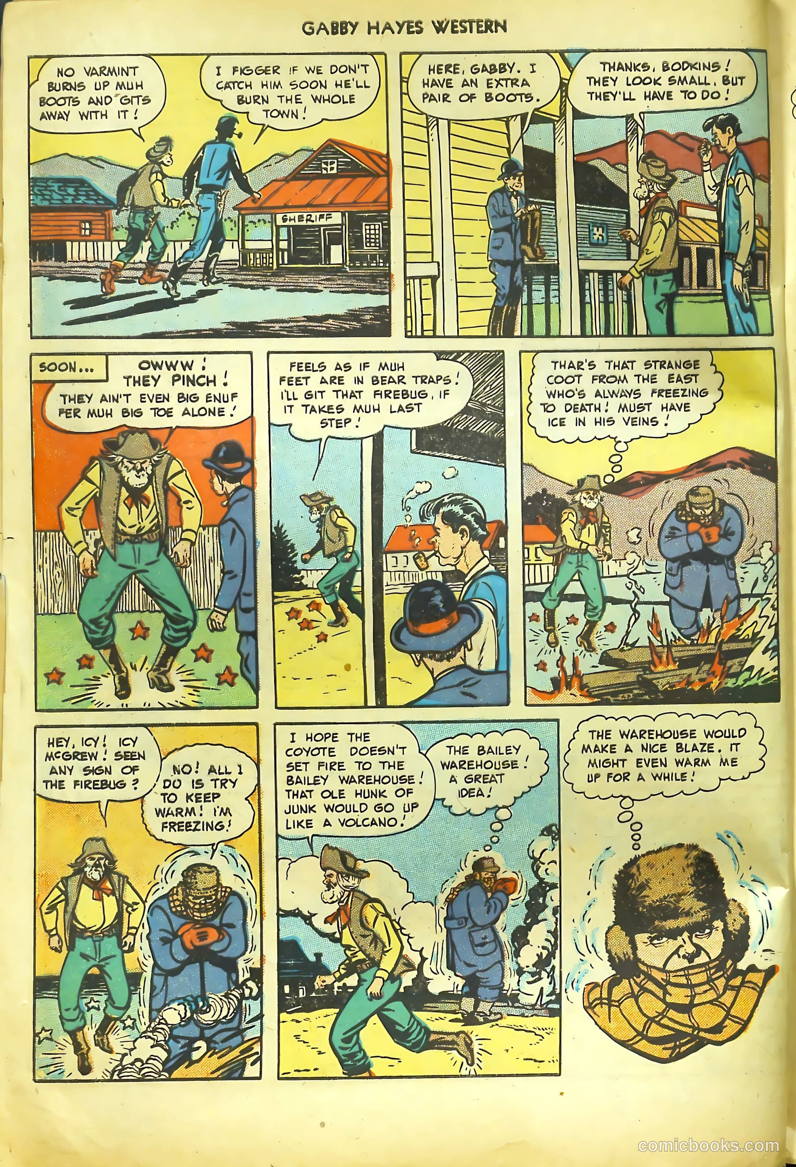 Gabby Hayes Western #9 (1949) — page 4 of 36