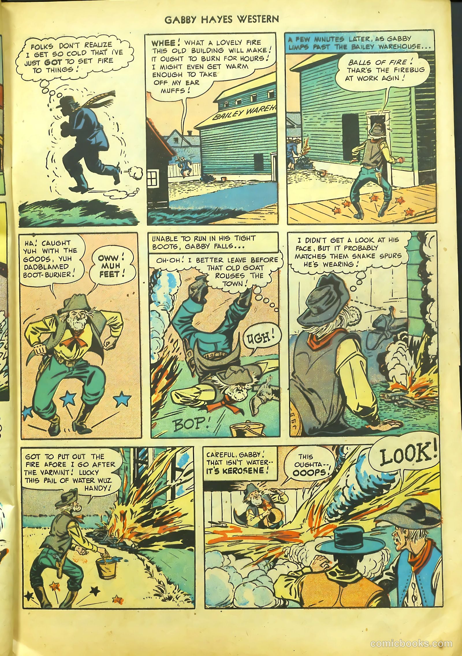 Gabby Hayes Western #9 (1949) — page 5 of 36