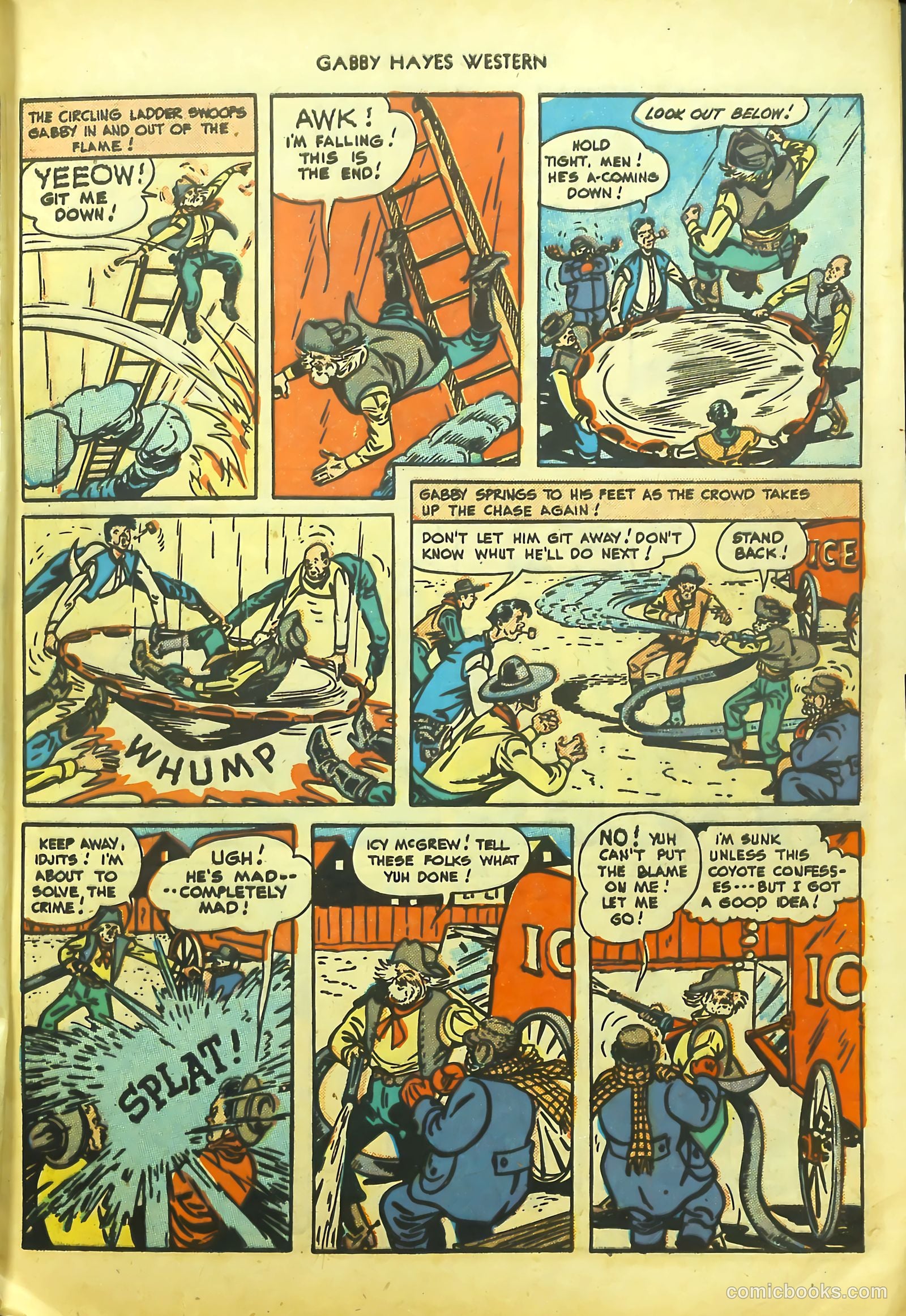 Gabby Hayes Western #9 (1949) — page 9 of 36