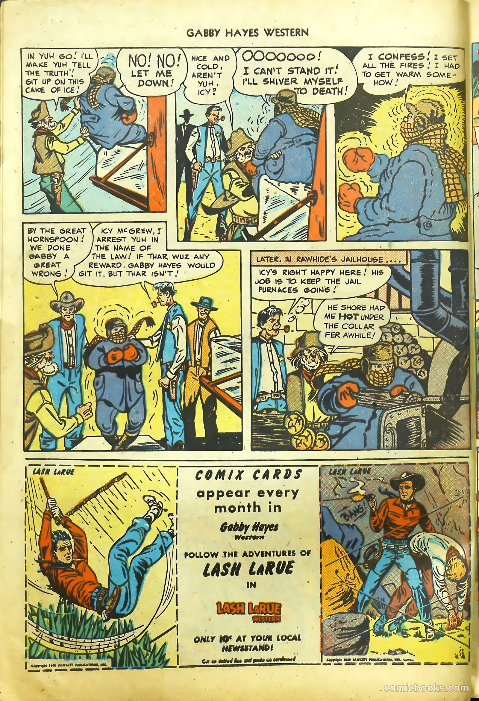 Gabby Hayes Western #9 (1949) — page 10 of 36