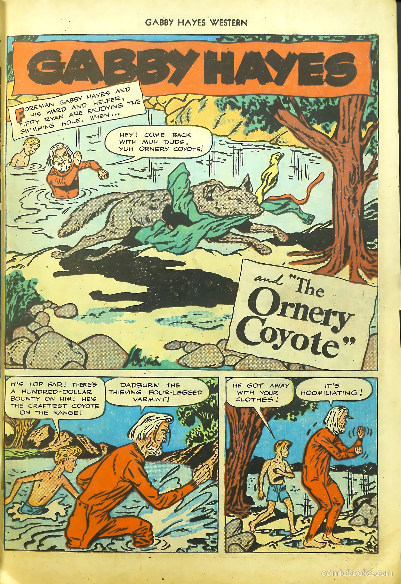Gabby Hayes Western #9 (1949) — page 11 of 36