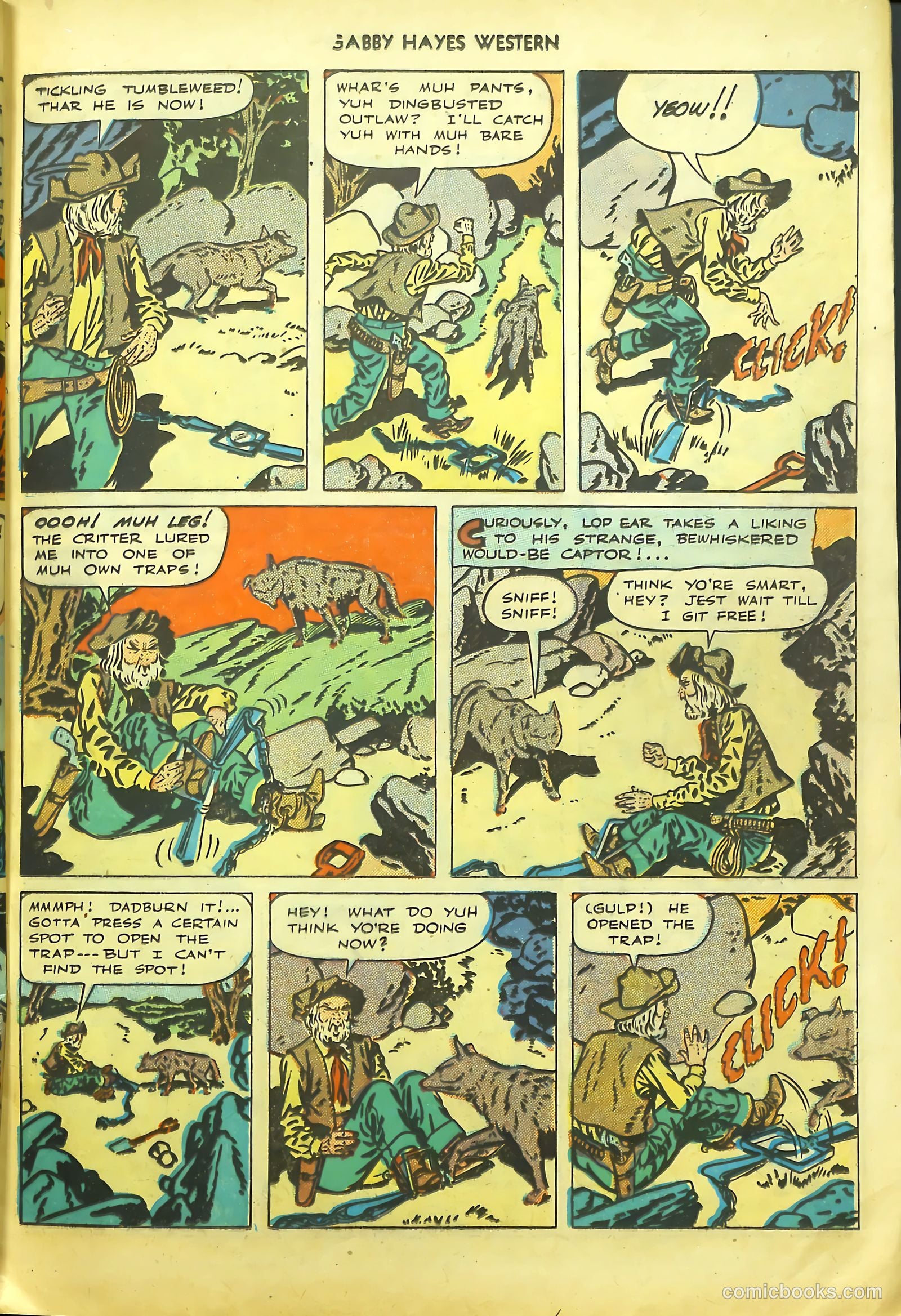 Gabby Hayes Western #9 (1949) — page 13 of 36