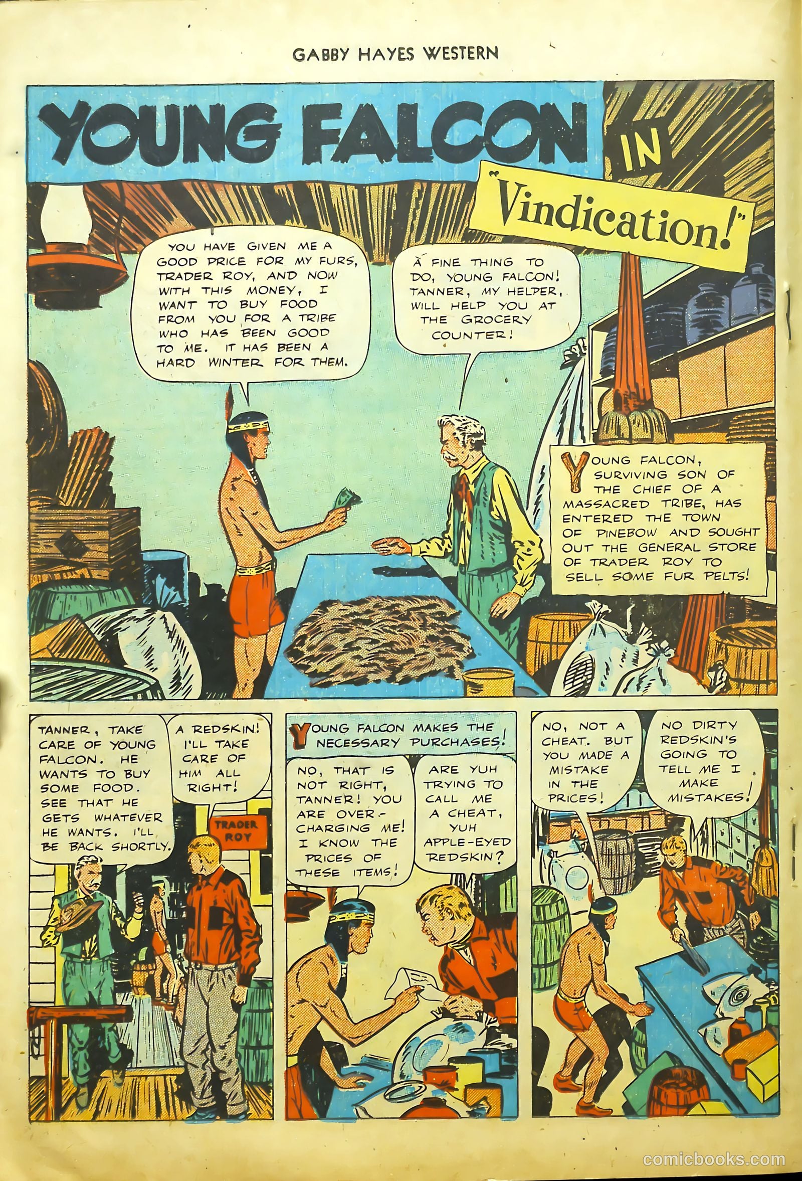 Gabby Hayes Western #9 (1949) — page 18 of 36