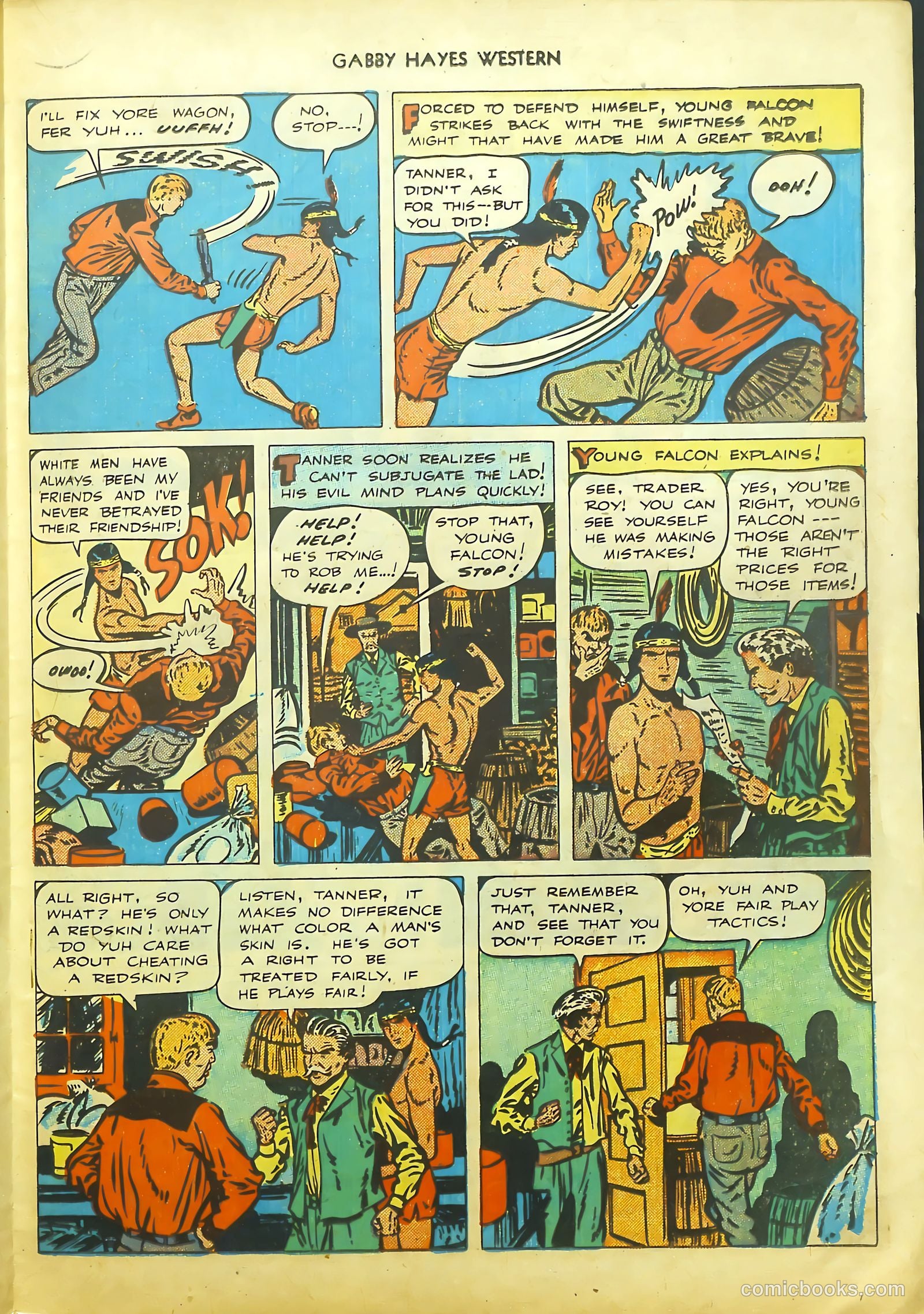 Gabby Hayes Western #9 (1949) — page 19 of 36