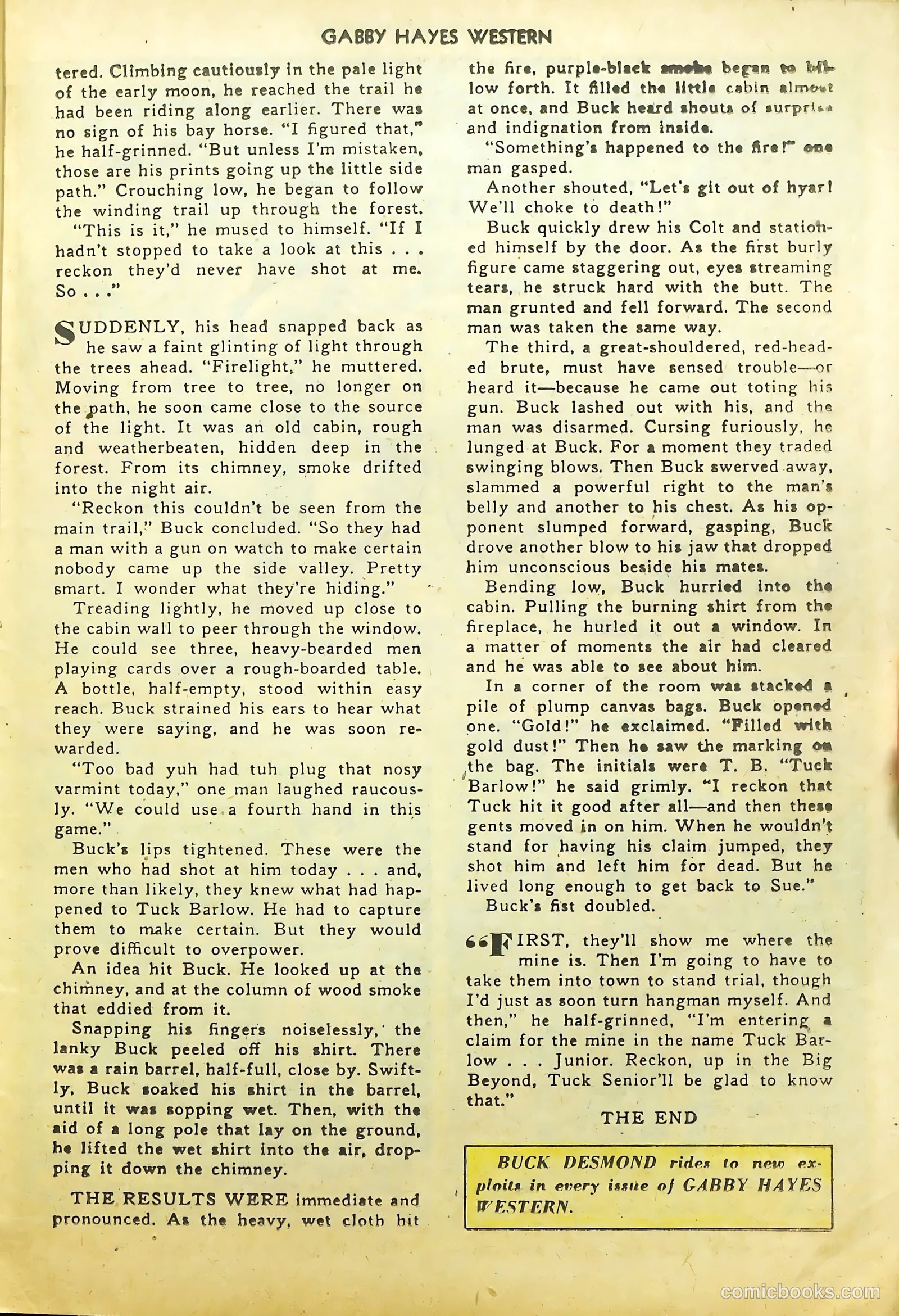 Gabby Hayes Western #9 (1949) — page 23 of 36