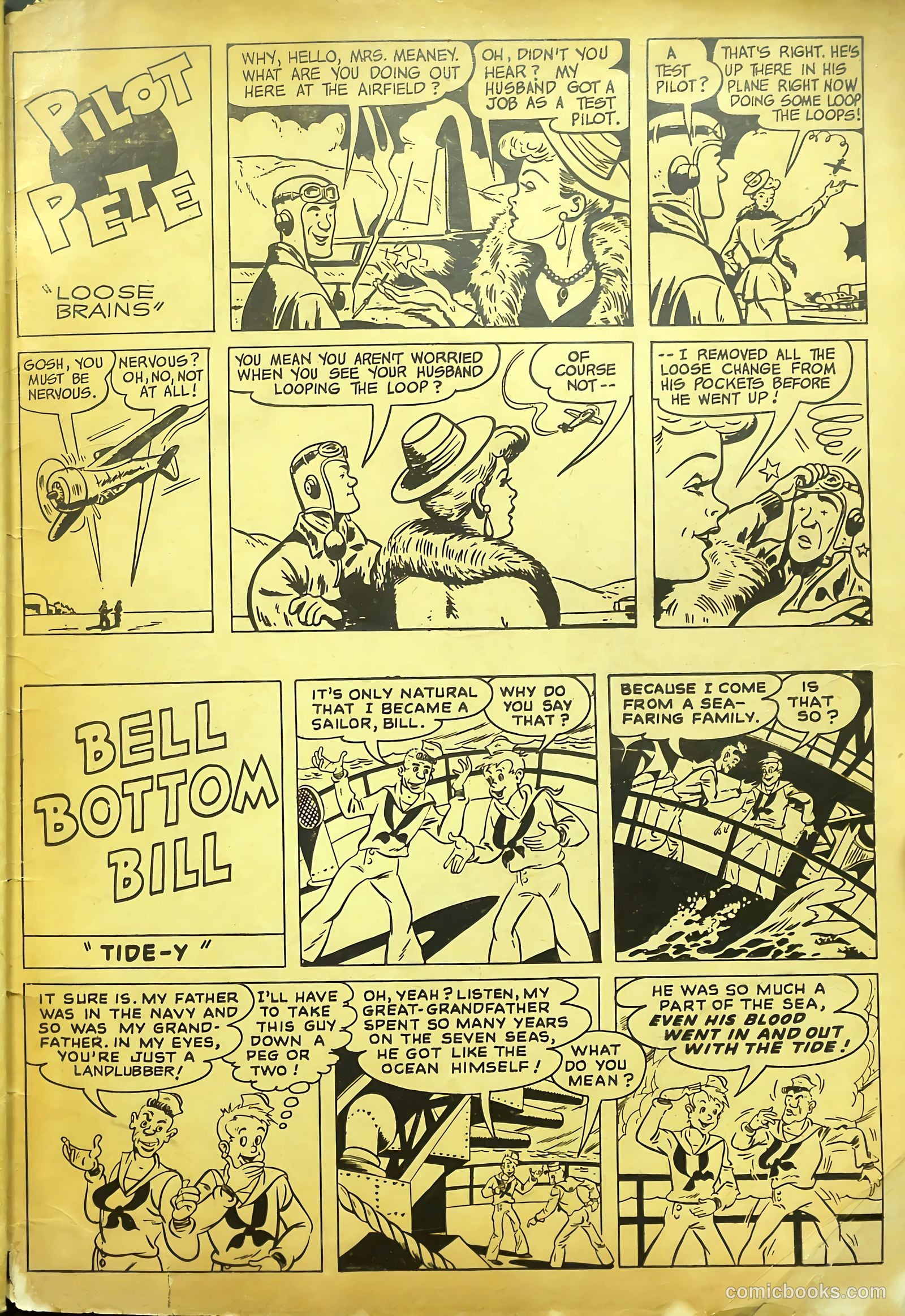 Gabby Hayes Western #9 (1949) — page 35 of 36