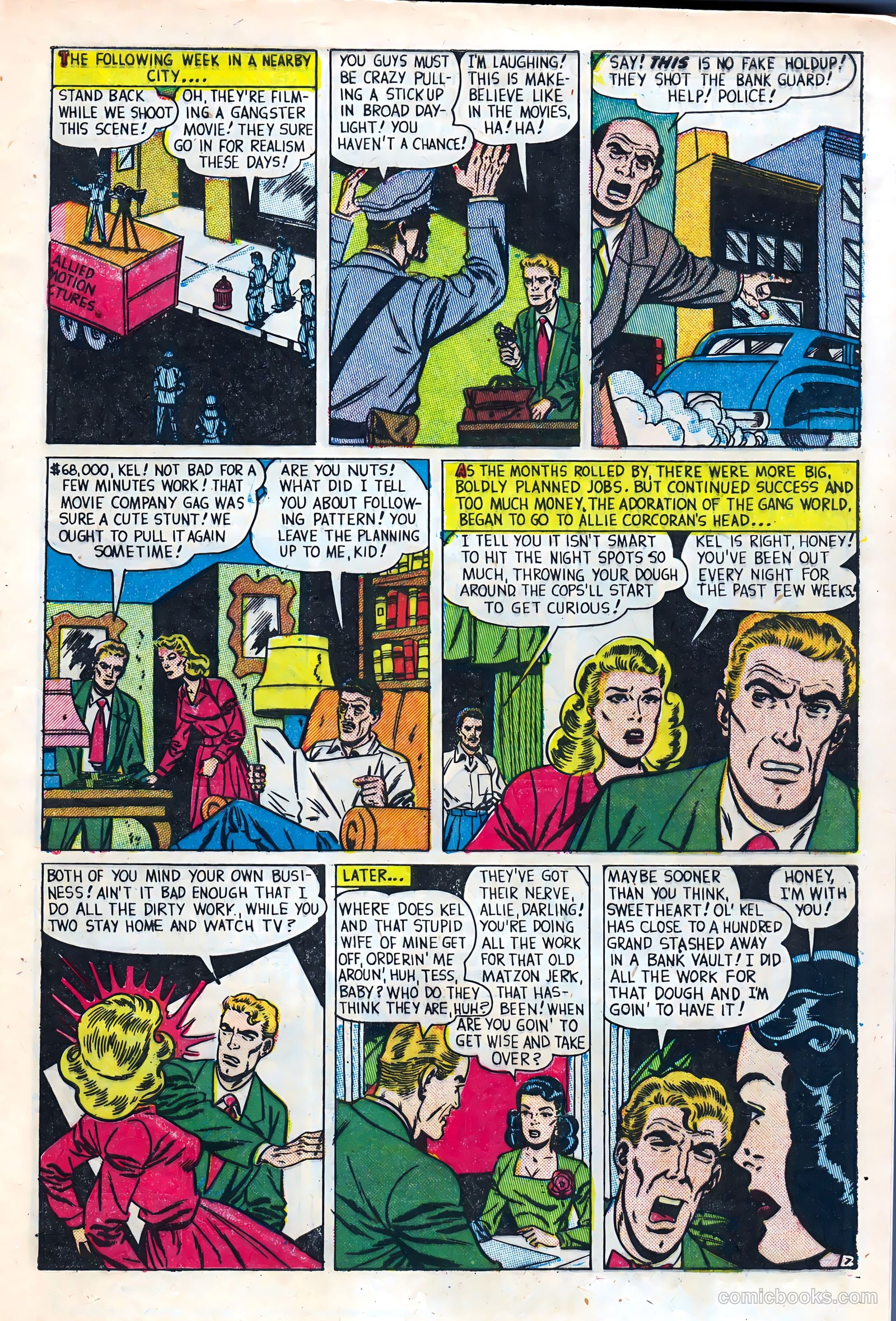 Gang World #5 (1952) — page 9 of 36