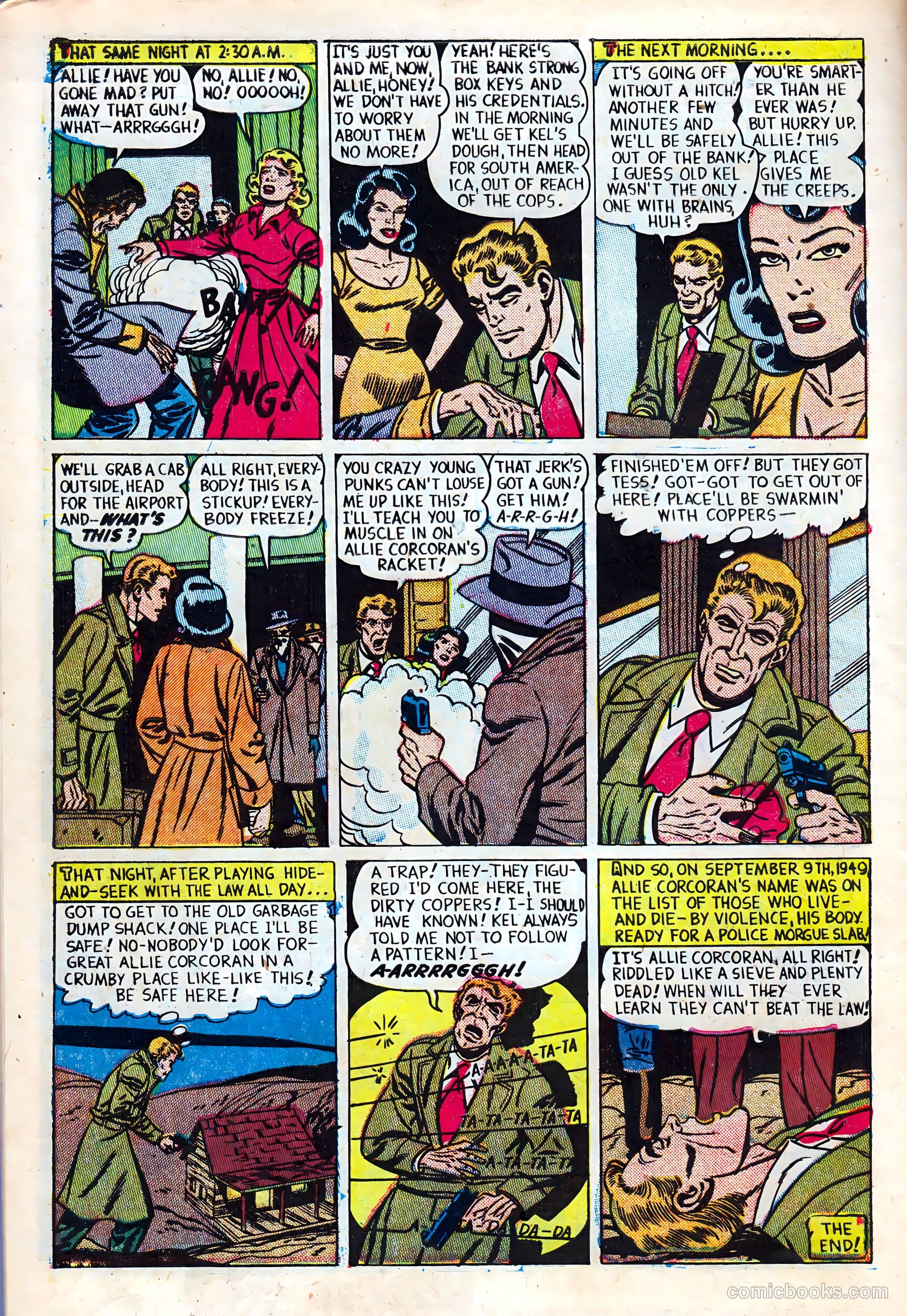 Gang World #5 (1952) — page 10 of 36