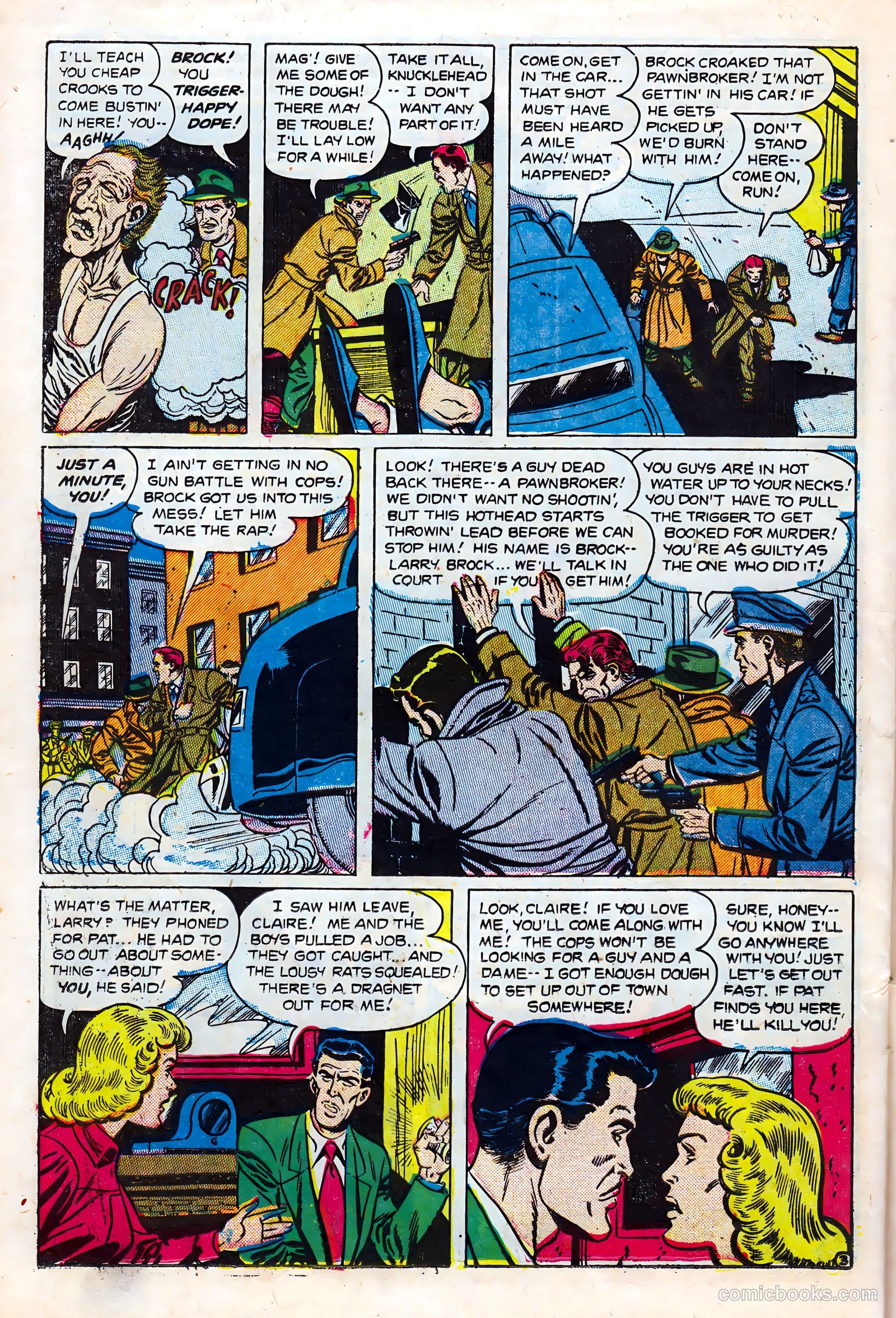 Gang World #5 (1952) — page 22 of 36