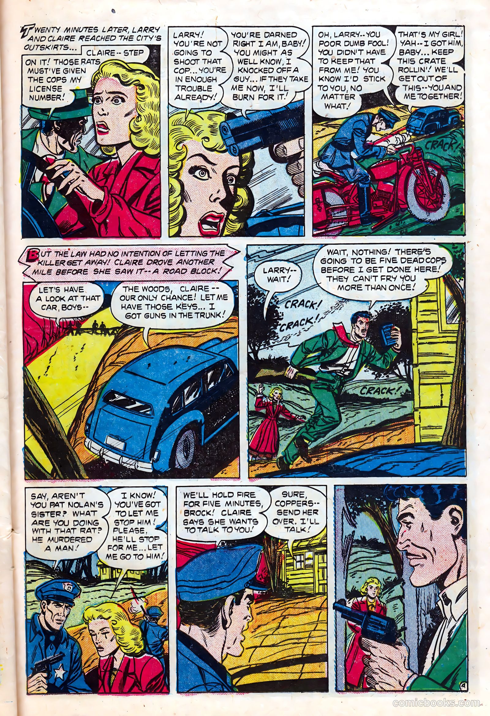 Gang World #5 (1952) — page 23 of 36