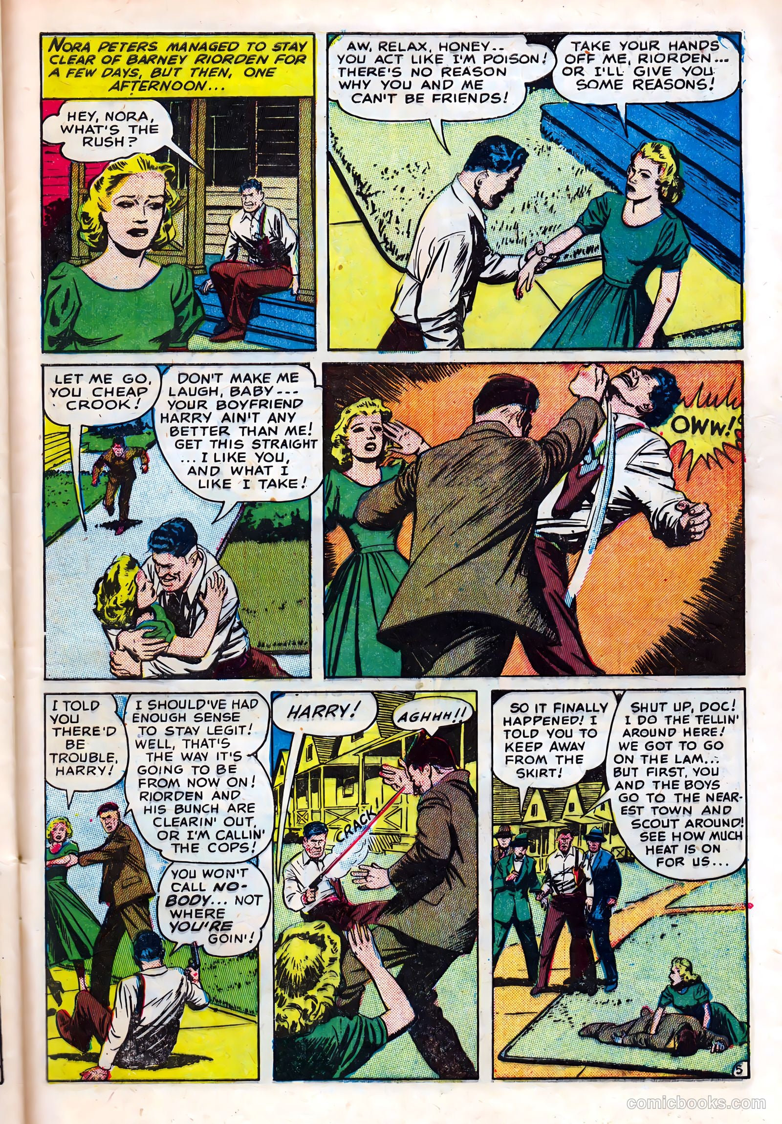 Gang World #5 (1952) — page 29 of 36