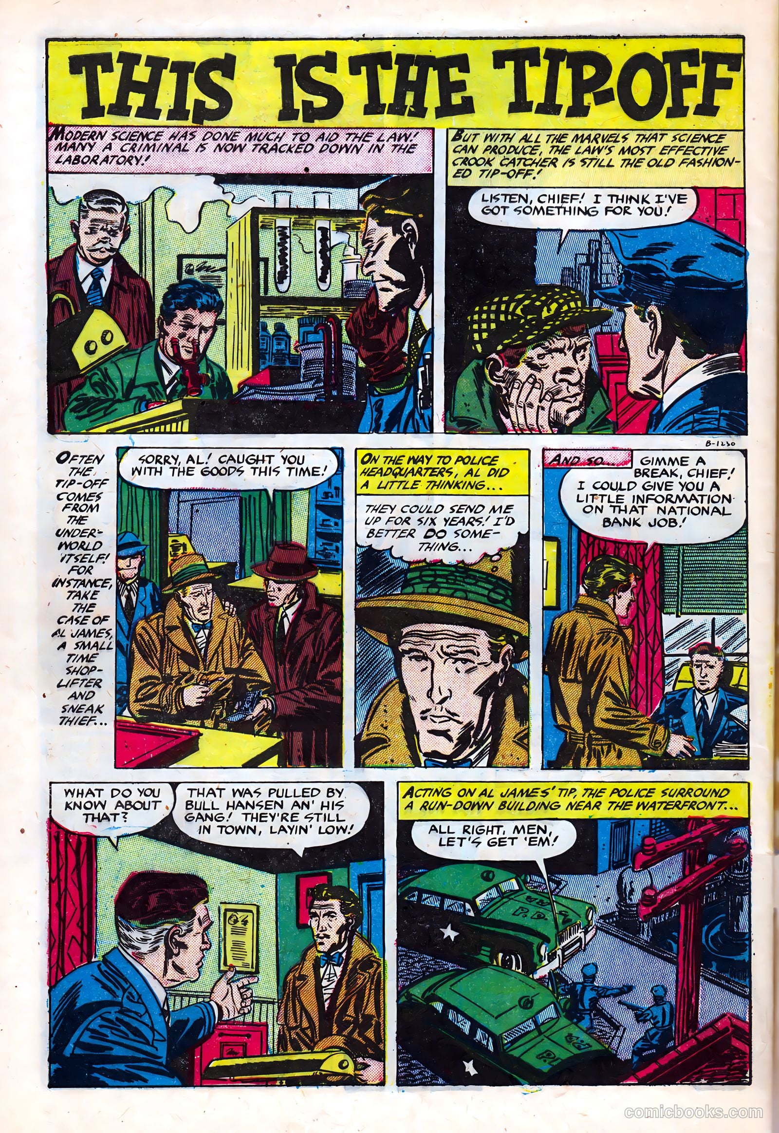 Gang World #5 (1952) — page 32 of 36