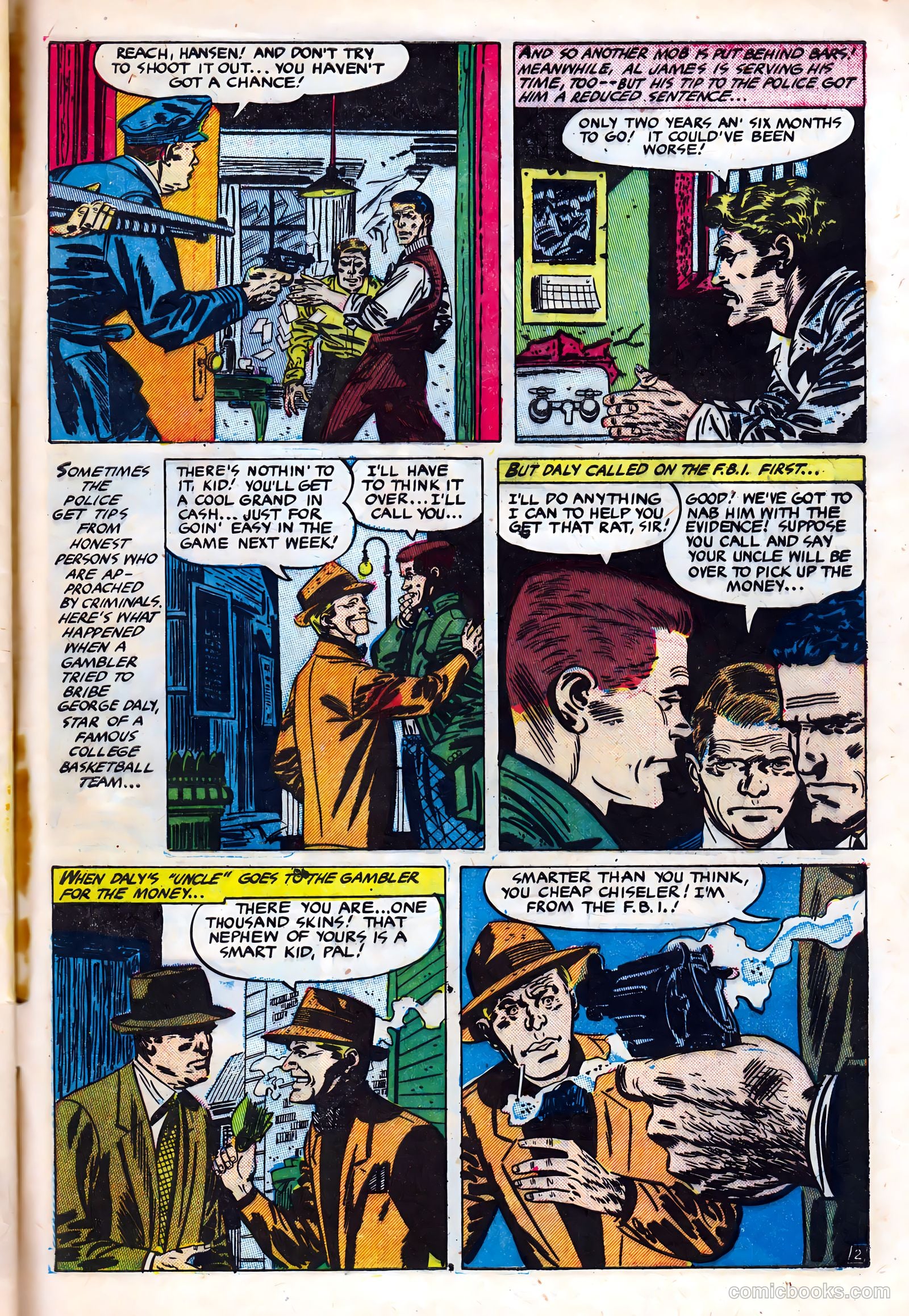 Gang World #5 (1952) — page 33 of 36