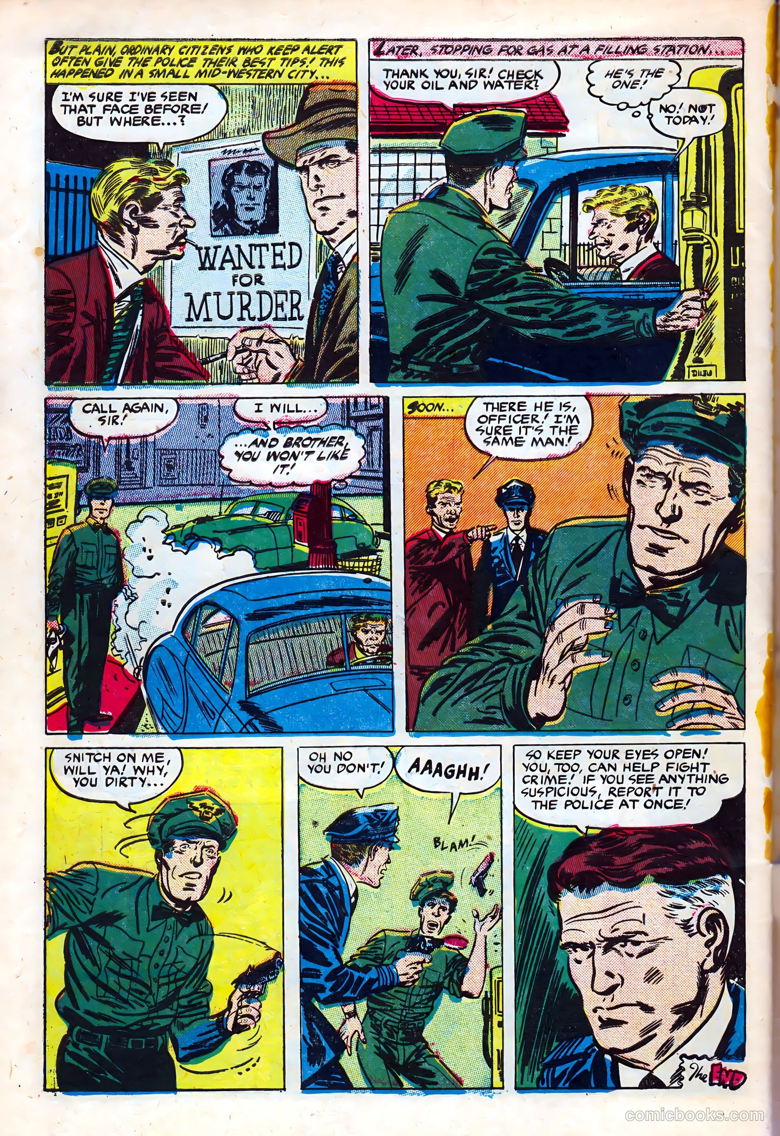Gang World #5 (1952) — page 34 of 36