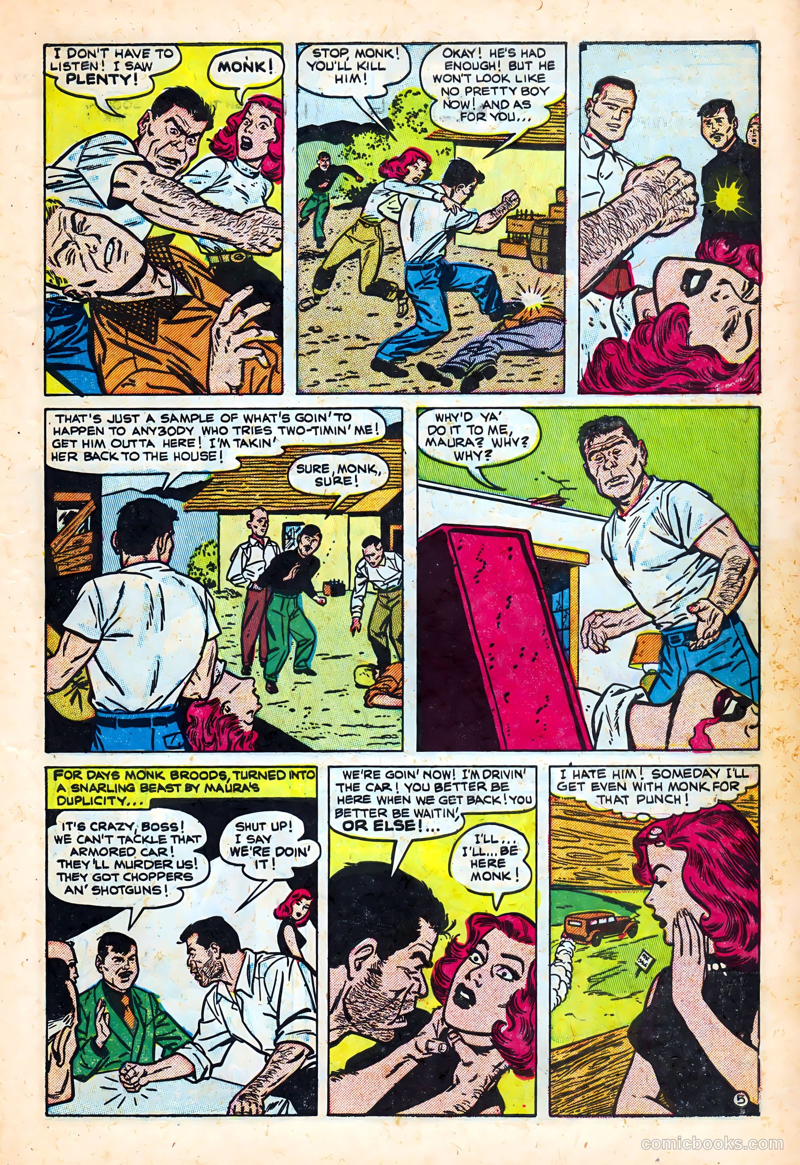 Gang World #6 (1953) — page 7 of 36