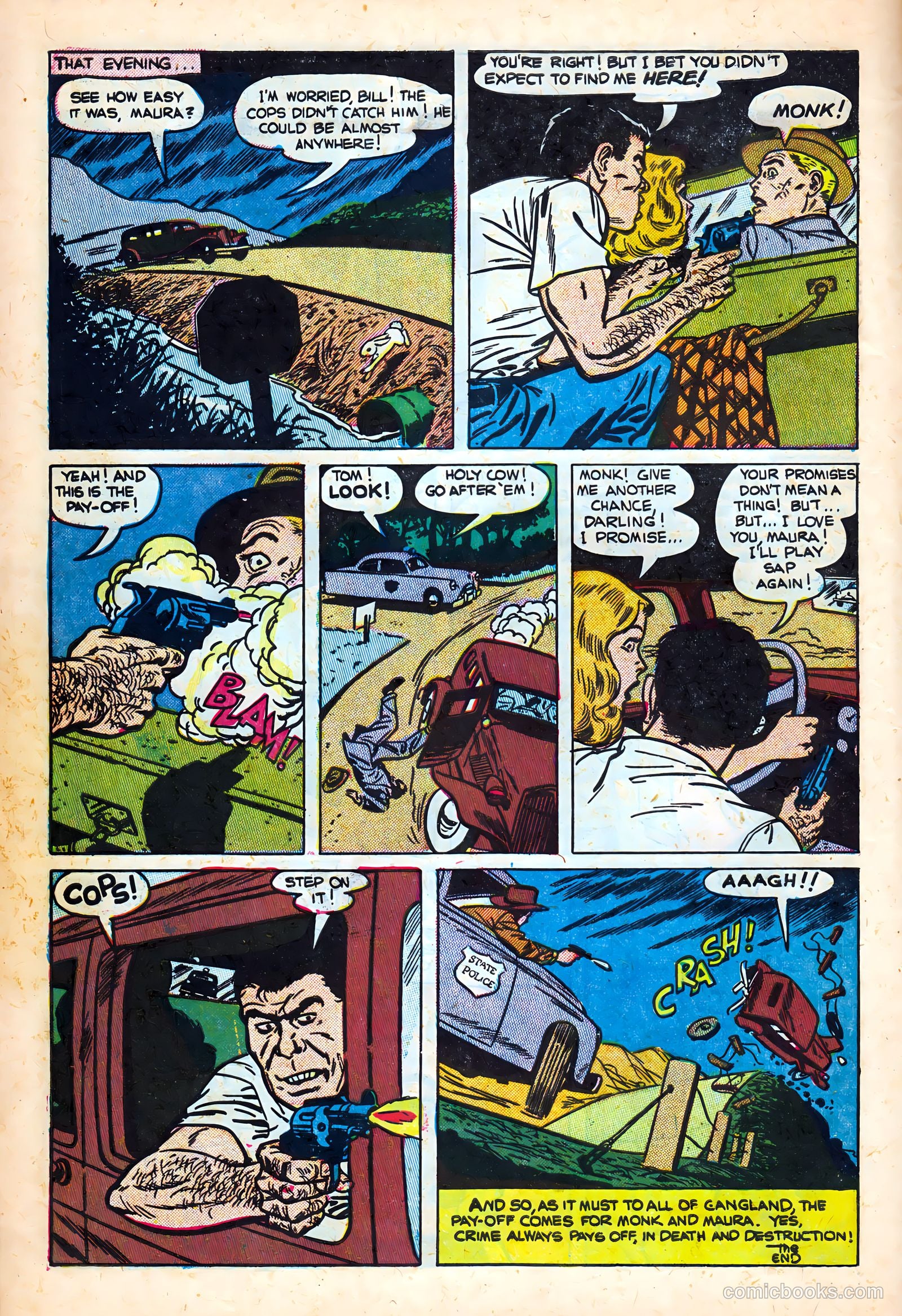 Gang World #6 (1953) — page 10 of 36