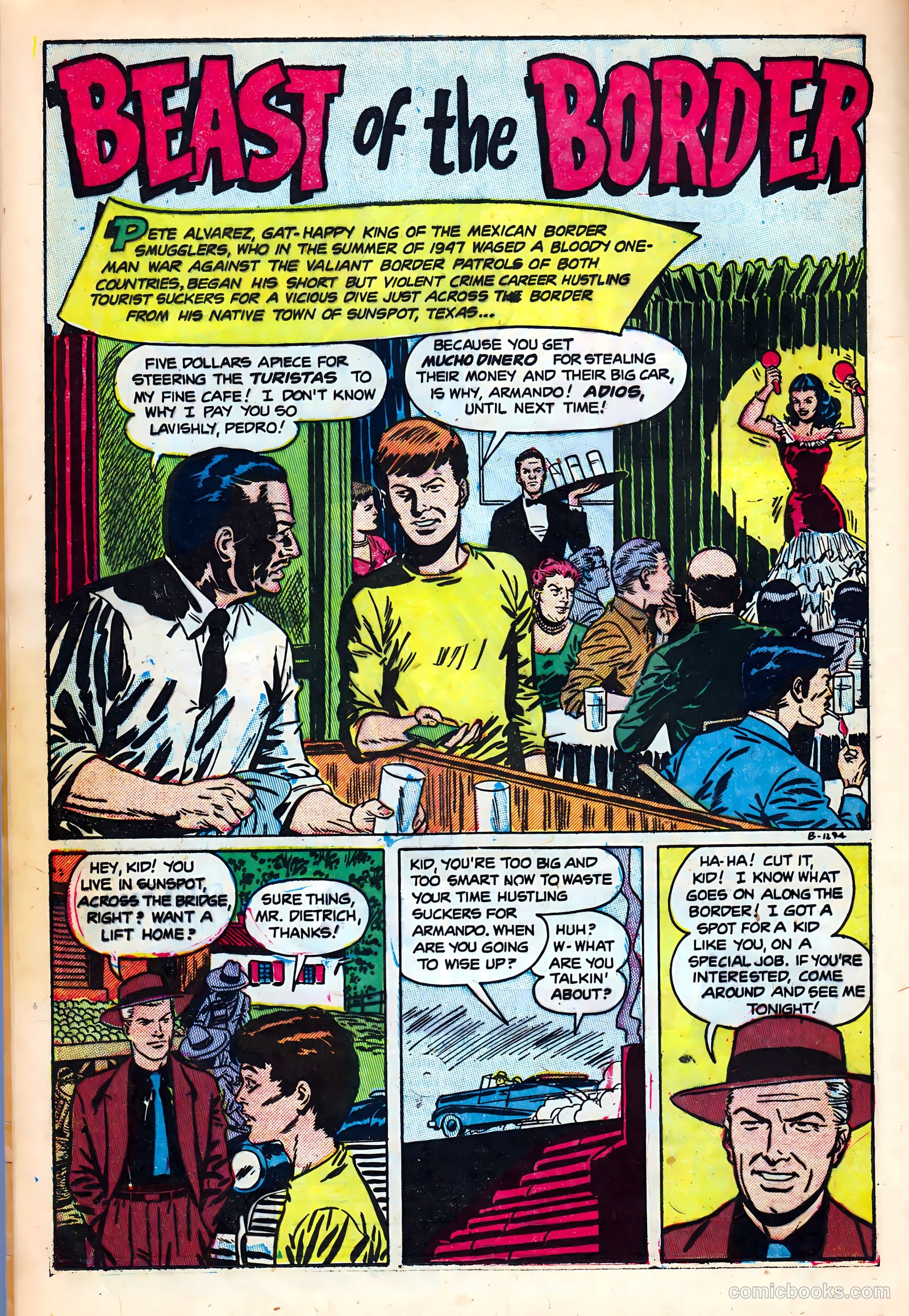 Gang World #6 (1953) — page 12 of 36