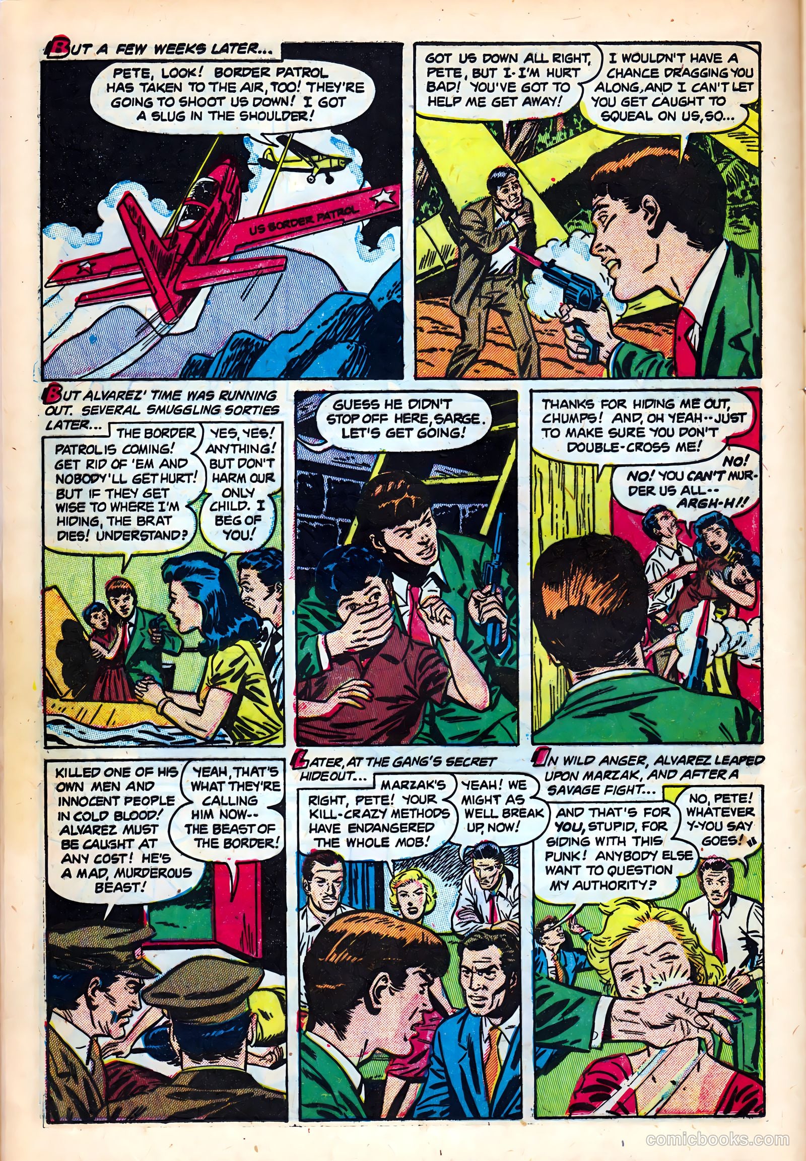 Gang World #6 (1953) — page 16 of 36