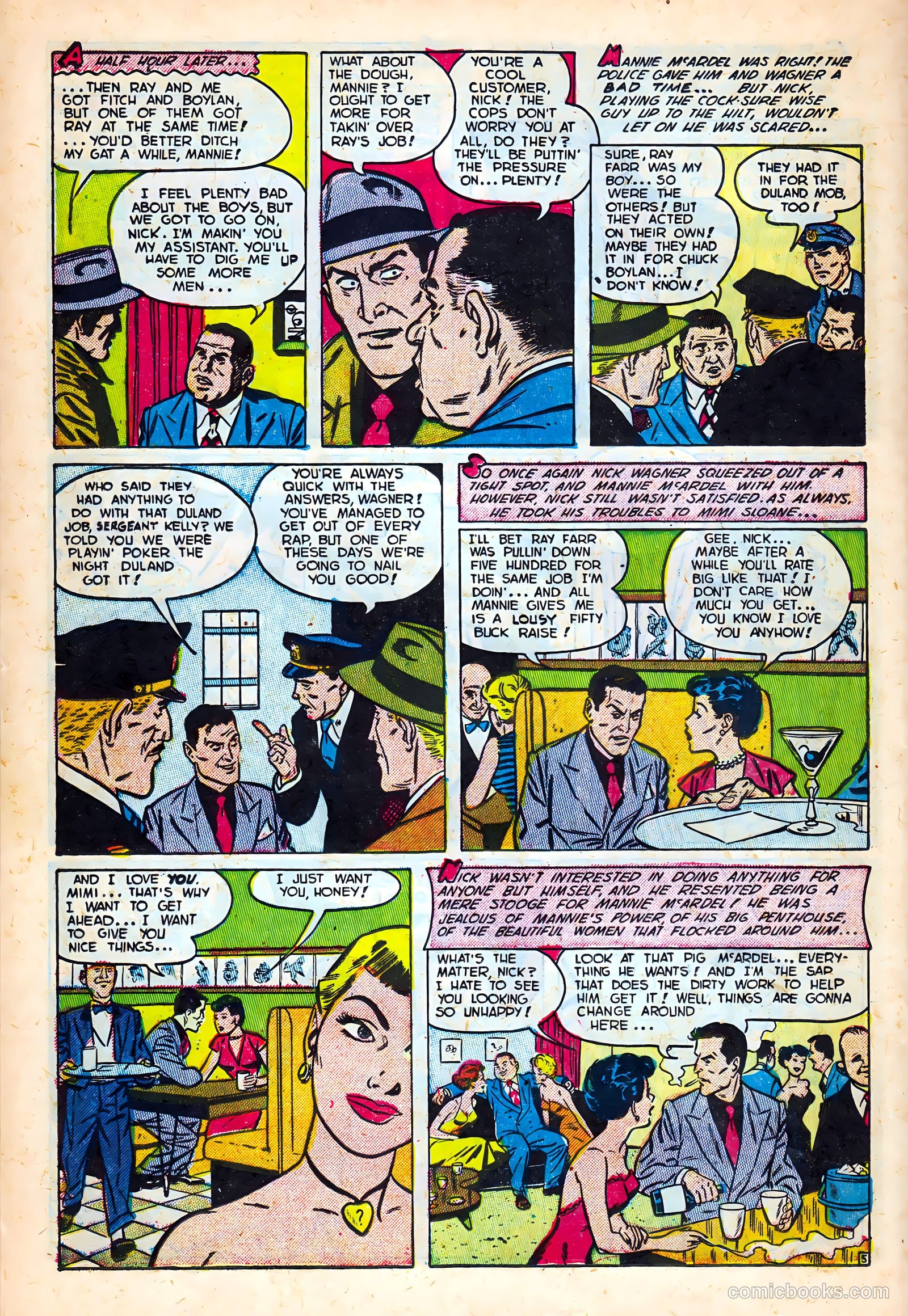 Gang World #6 (1953) — page 22 of 36
