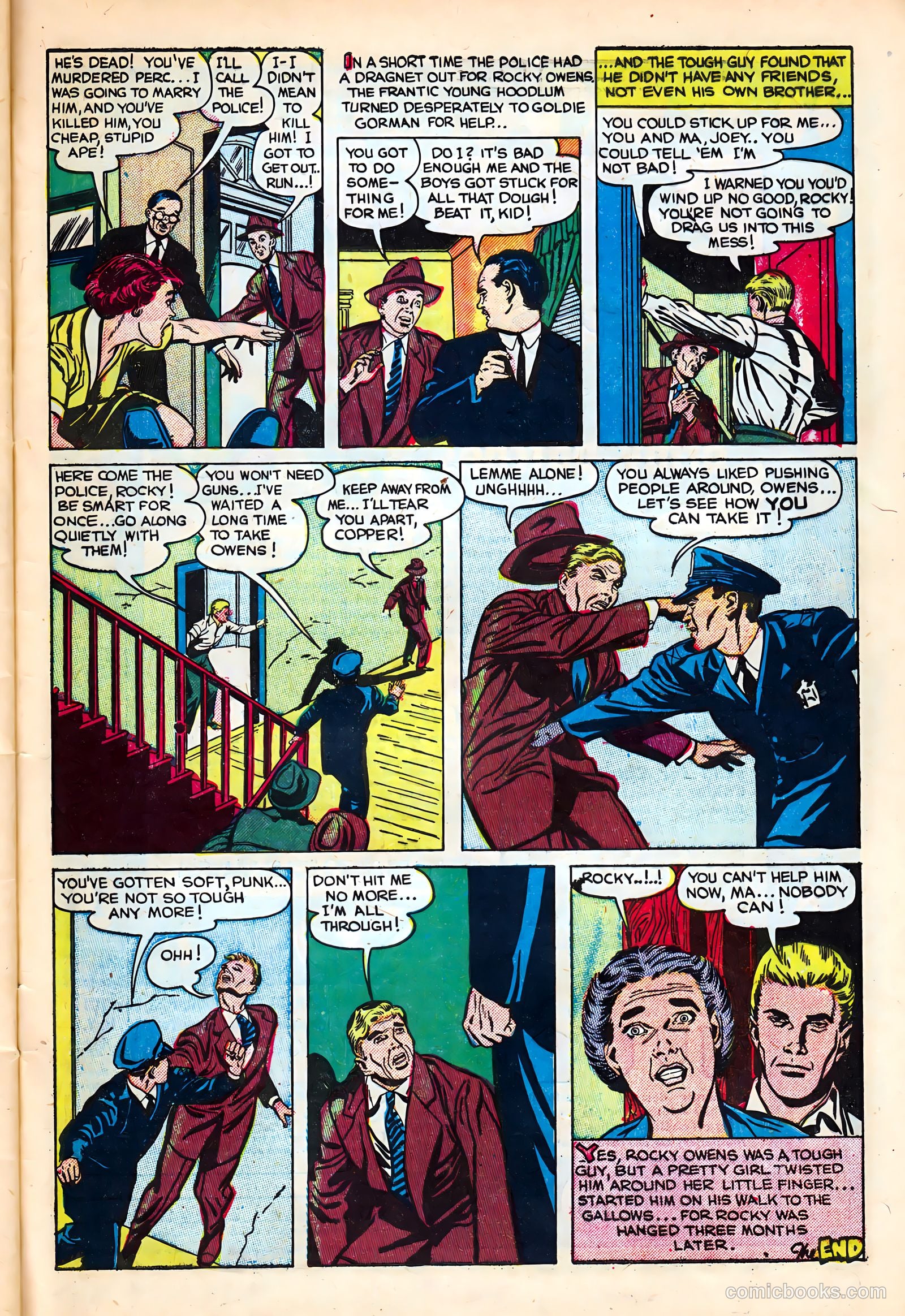 Gang World #6 (1953) — page 33 of 36