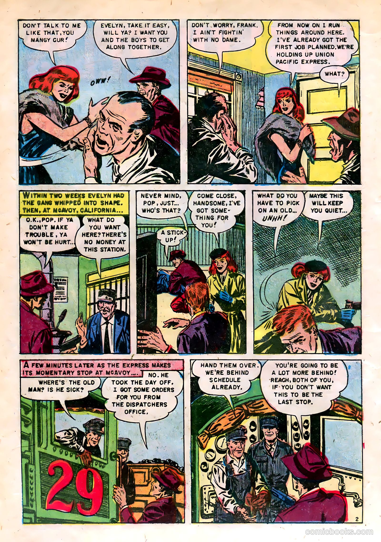 Gangsters and Gunmolls #1 (1951) — page 4 of 36