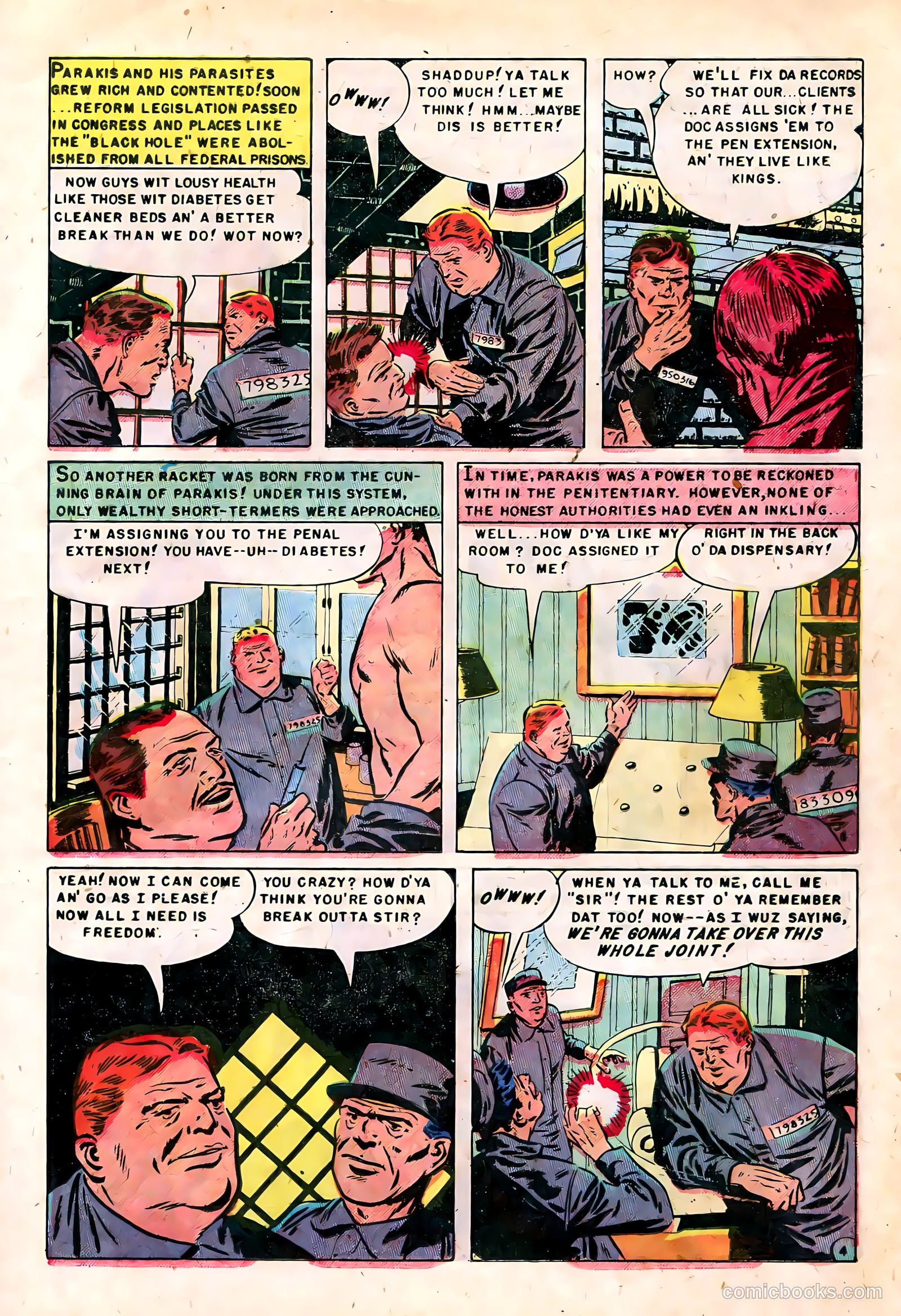 Gangsters and Gunmolls #1 (1951) — page 13 of 36