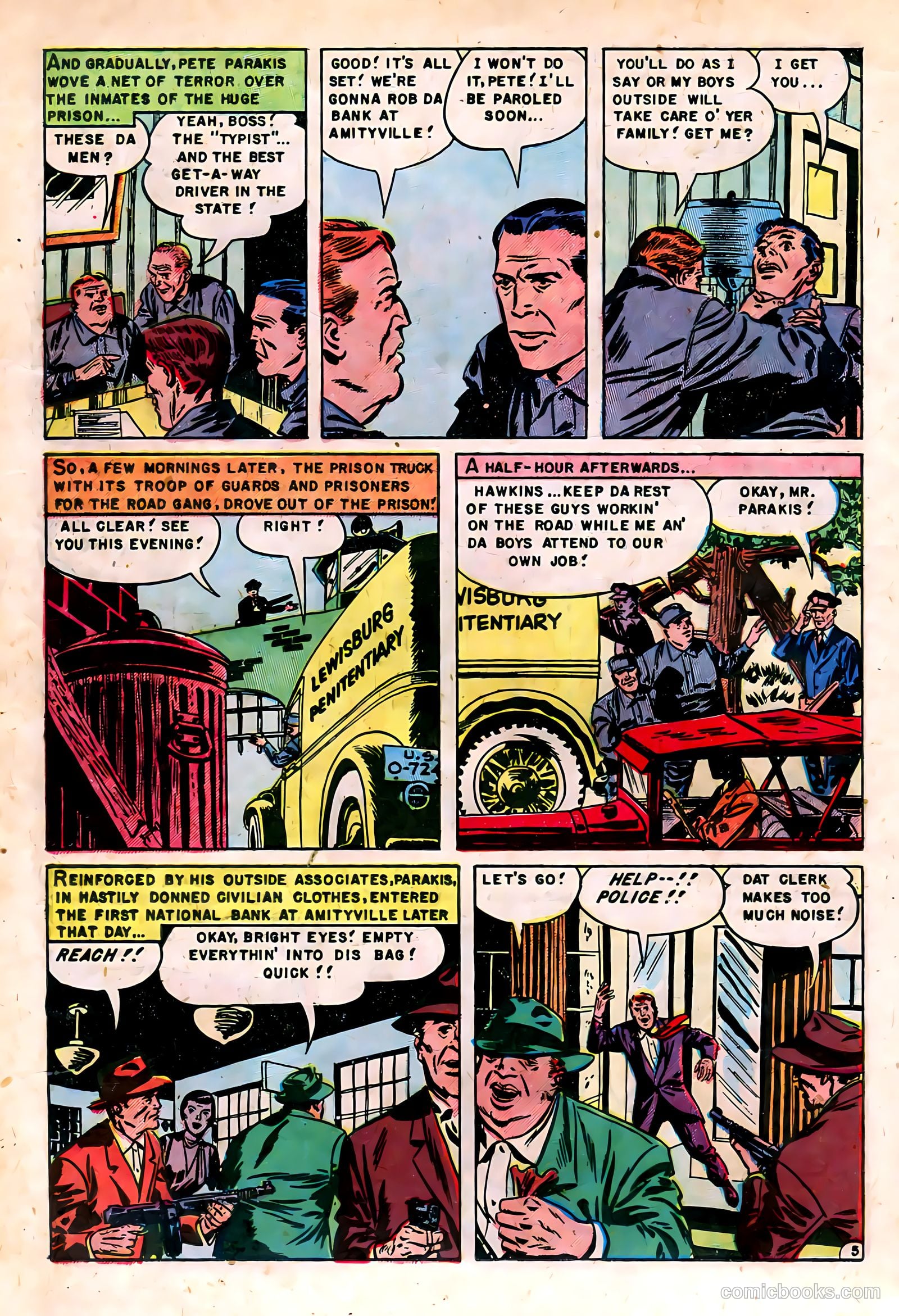 Gangsters and Gunmolls #1 (1951) — page 14 of 36