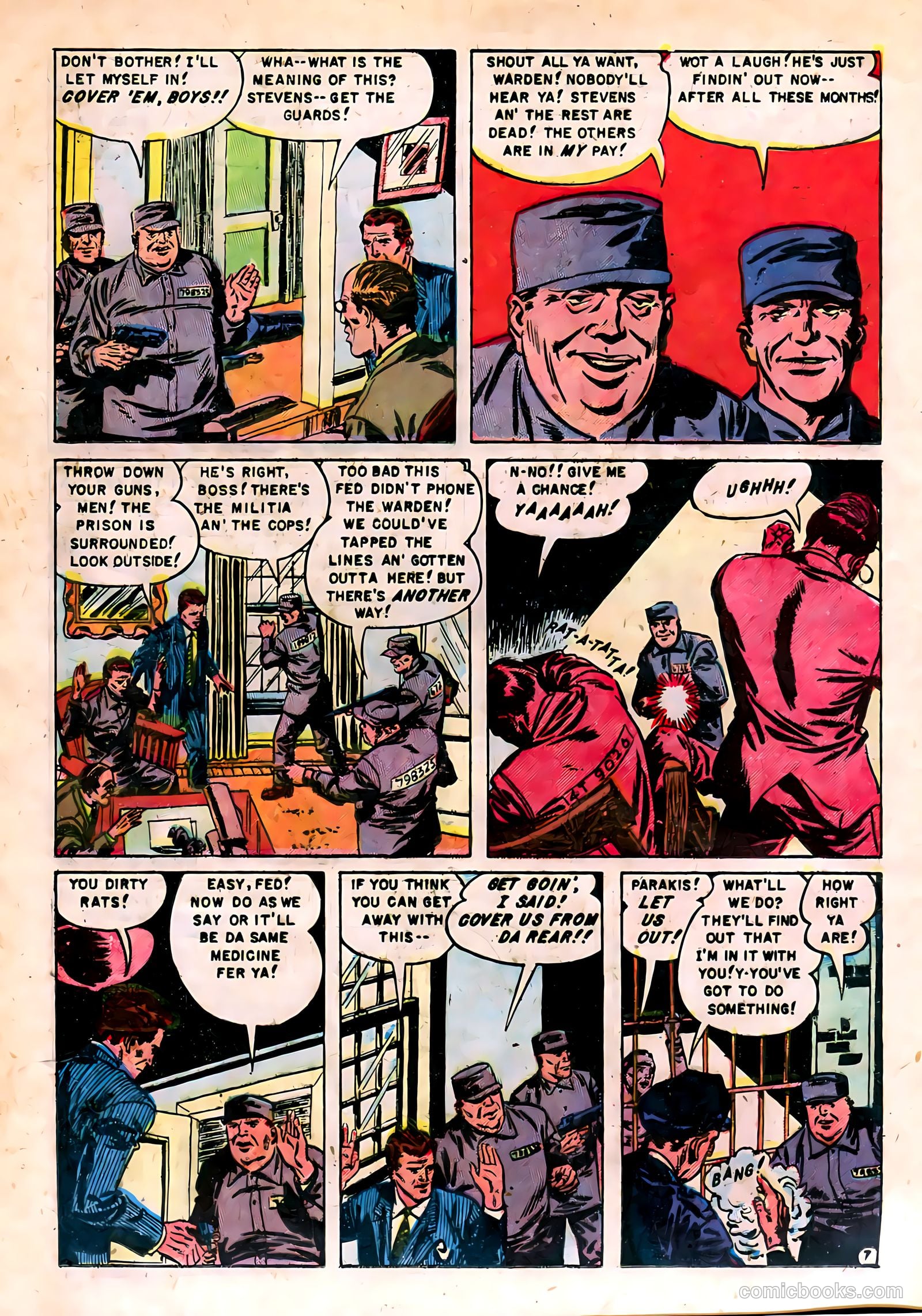 Gangsters and Gunmolls #1 (1951) — page 16 of 36