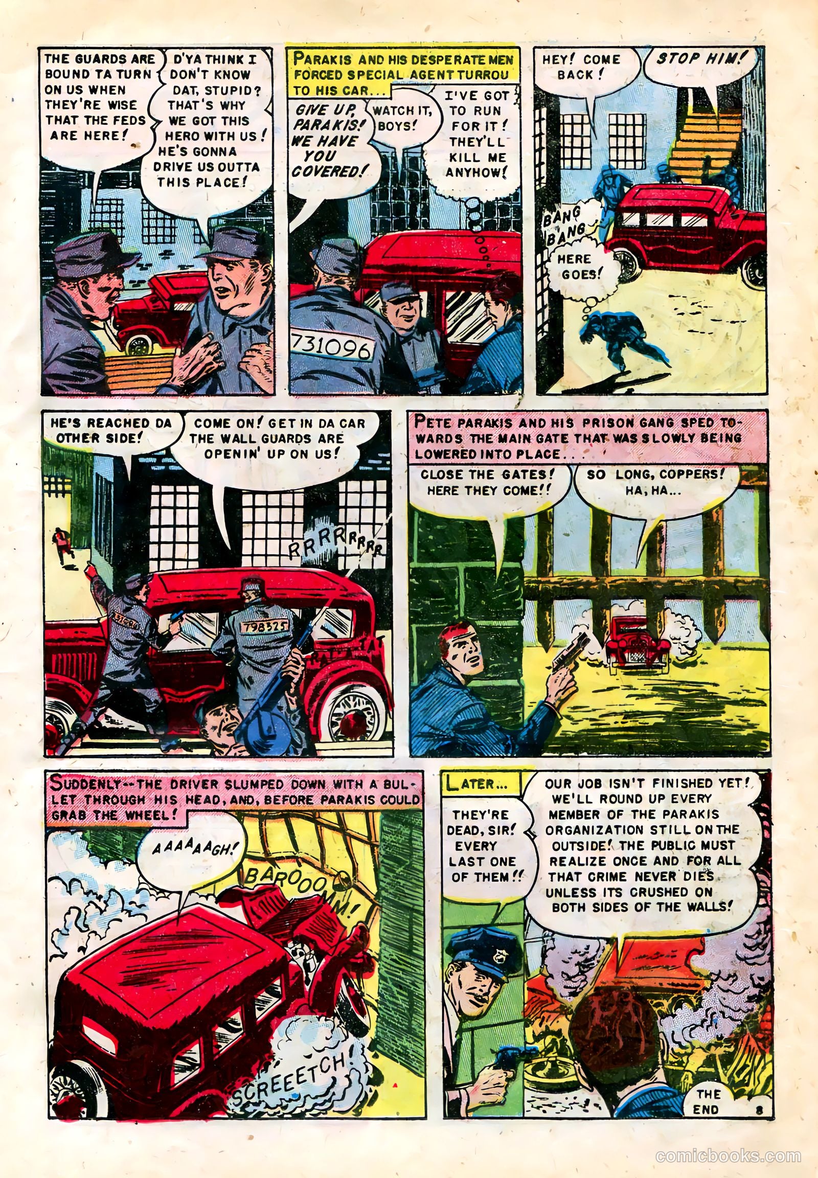 Gangsters and Gunmolls #1 (1951) — page 17 of 36