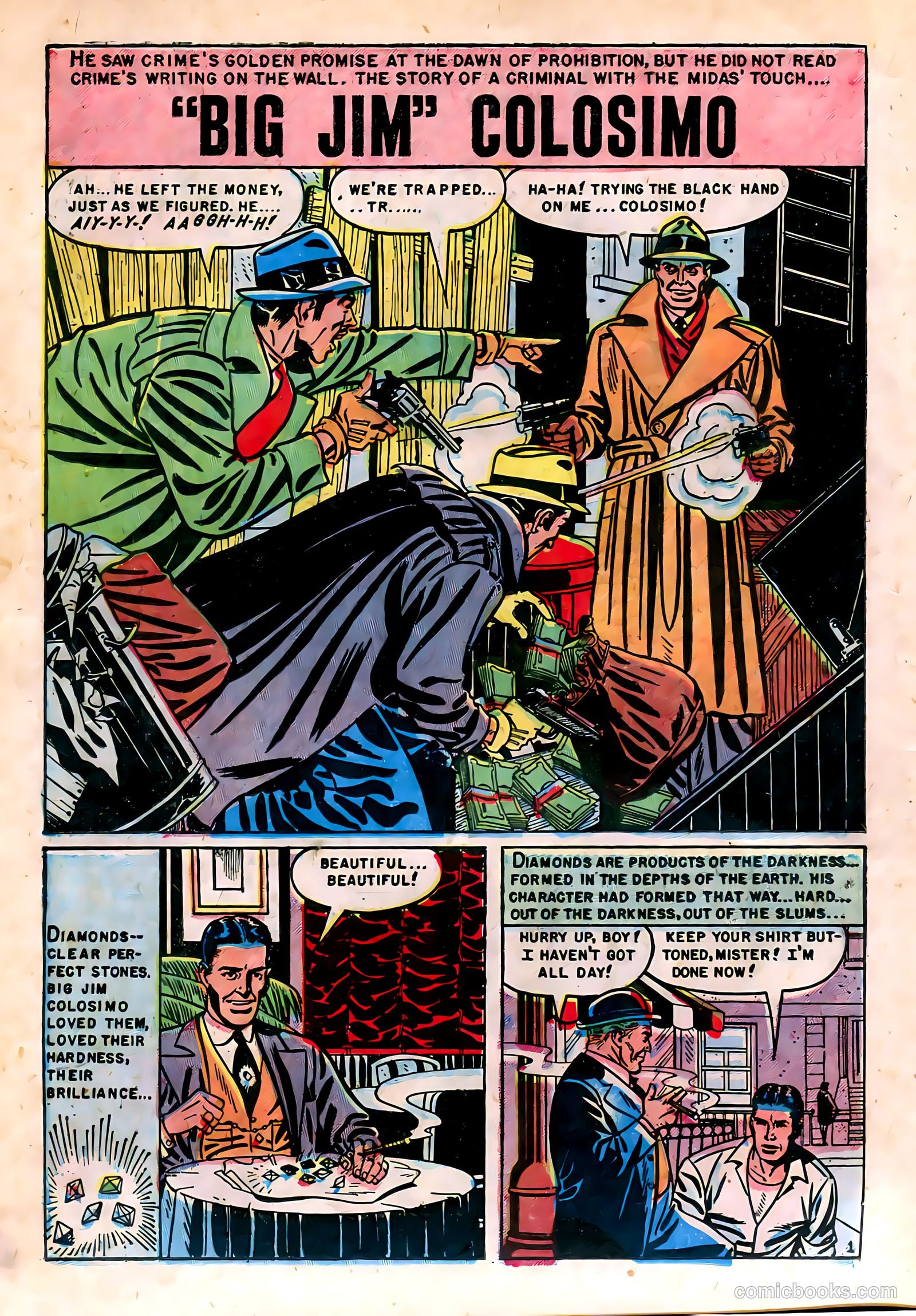 Gangsters and Gunmolls #1 (1951) — page 18 of 36