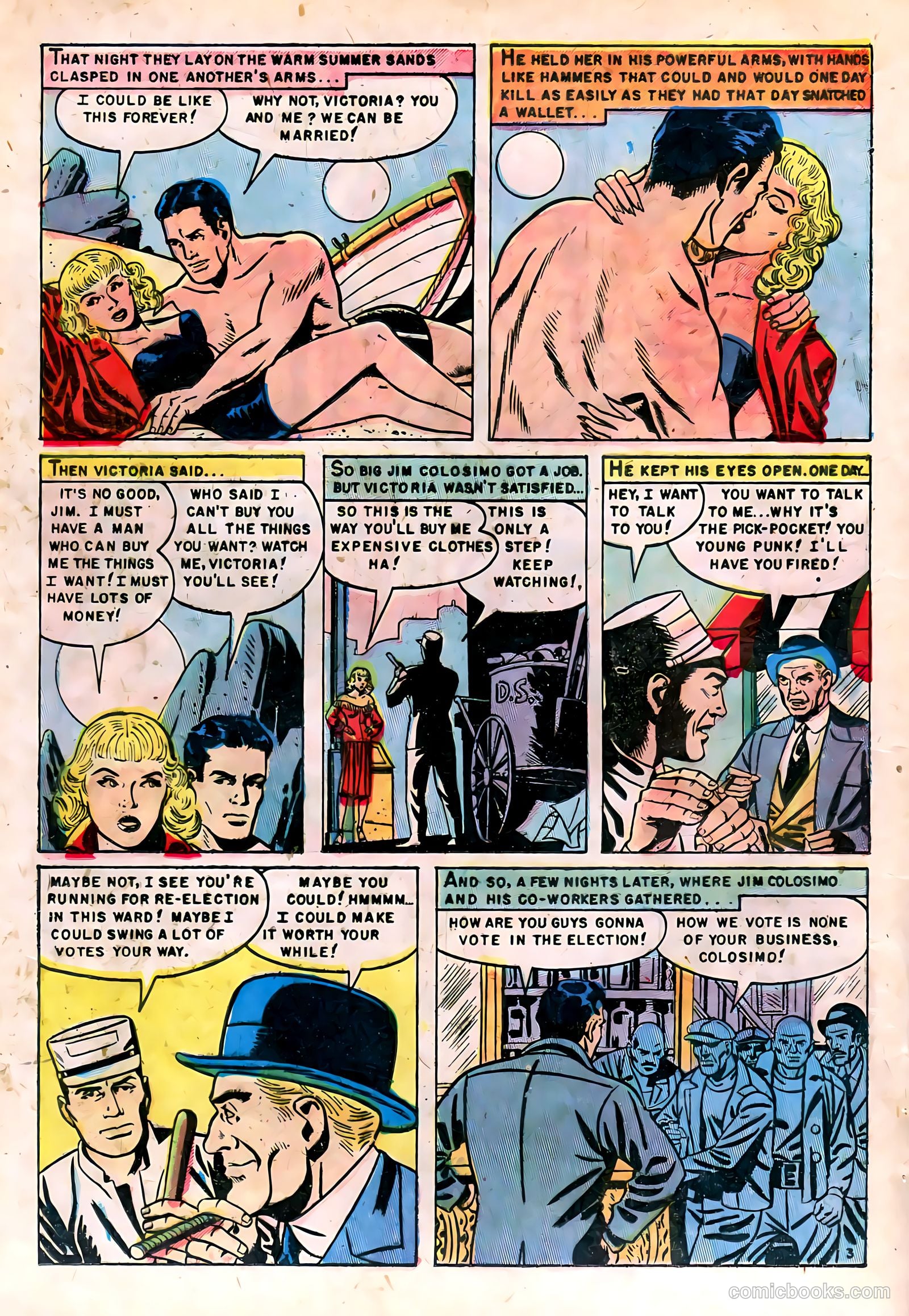 Gangsters and Gunmolls #1 (1951) — page 20 of 36