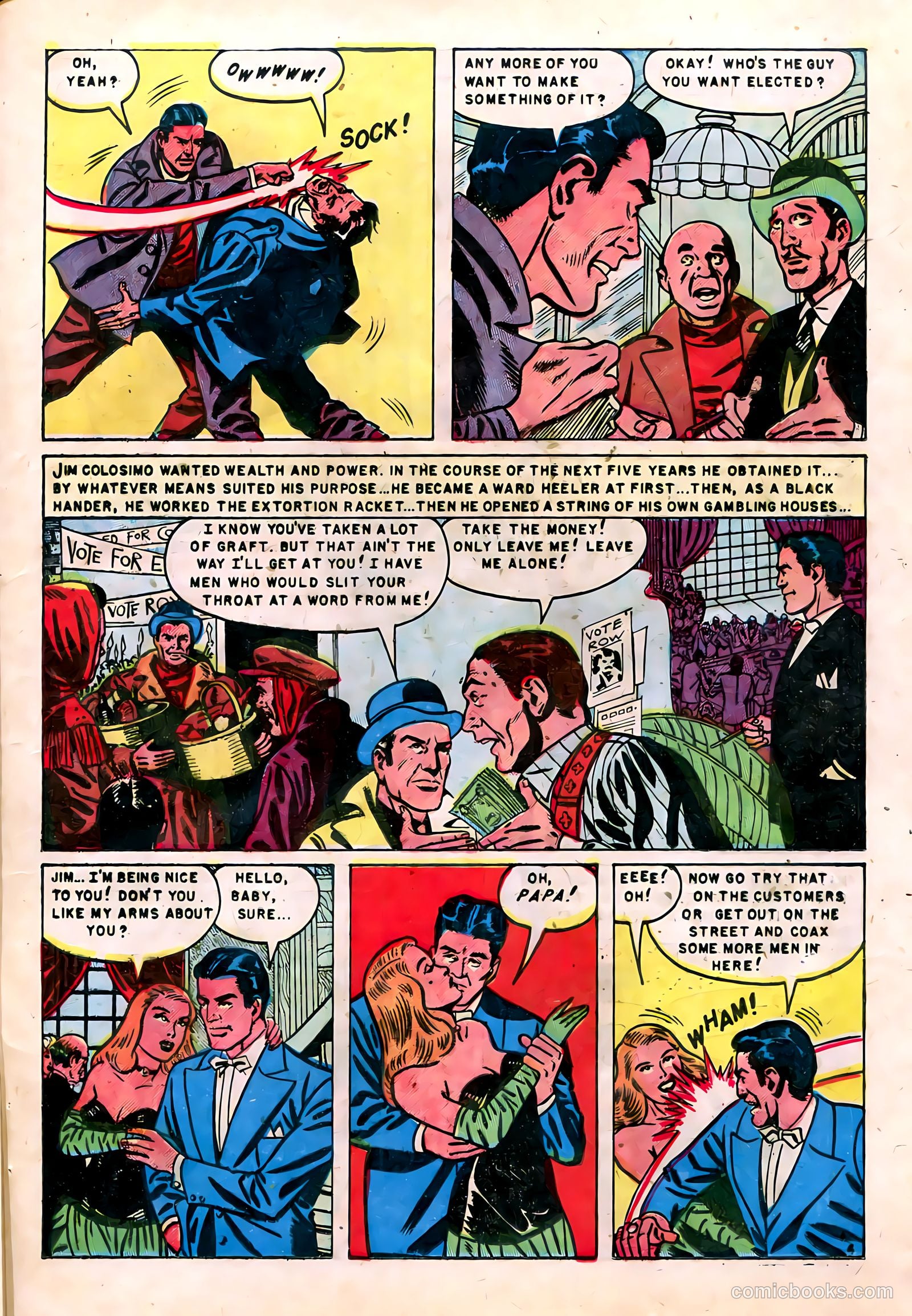 Gangsters and Gunmolls #1 (1951) — page 21 of 36
