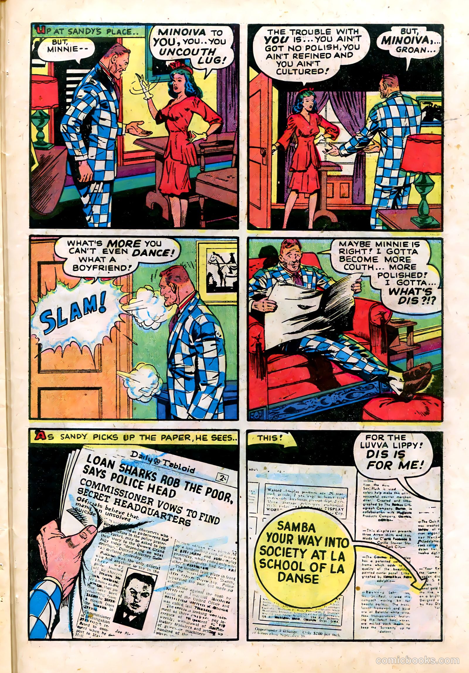 Gangsters and Gunmolls #1 (1951) — page 27 of 36