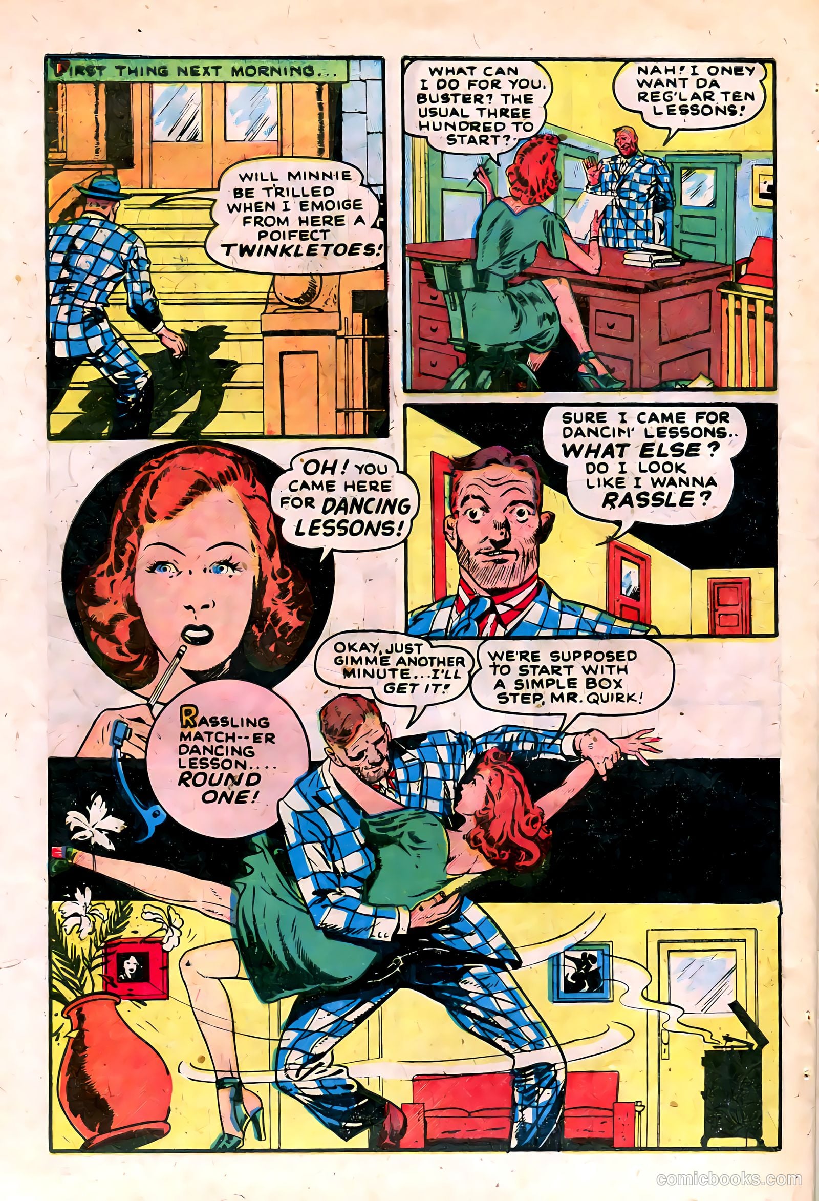 Gangsters and Gunmolls #1 (1951) — page 28 of 36