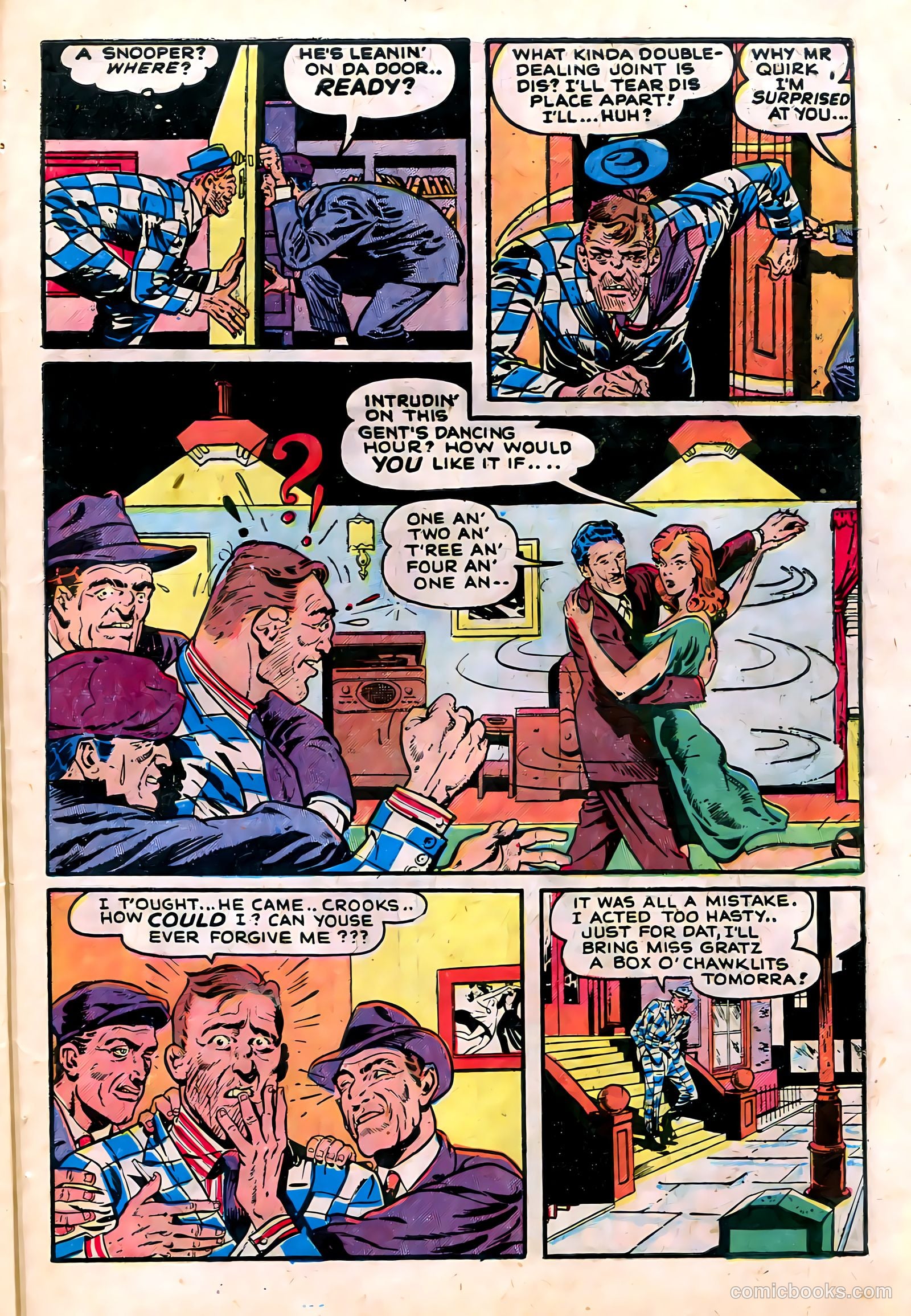 Gangsters and Gunmolls #1 (1951) — page 31 of 36