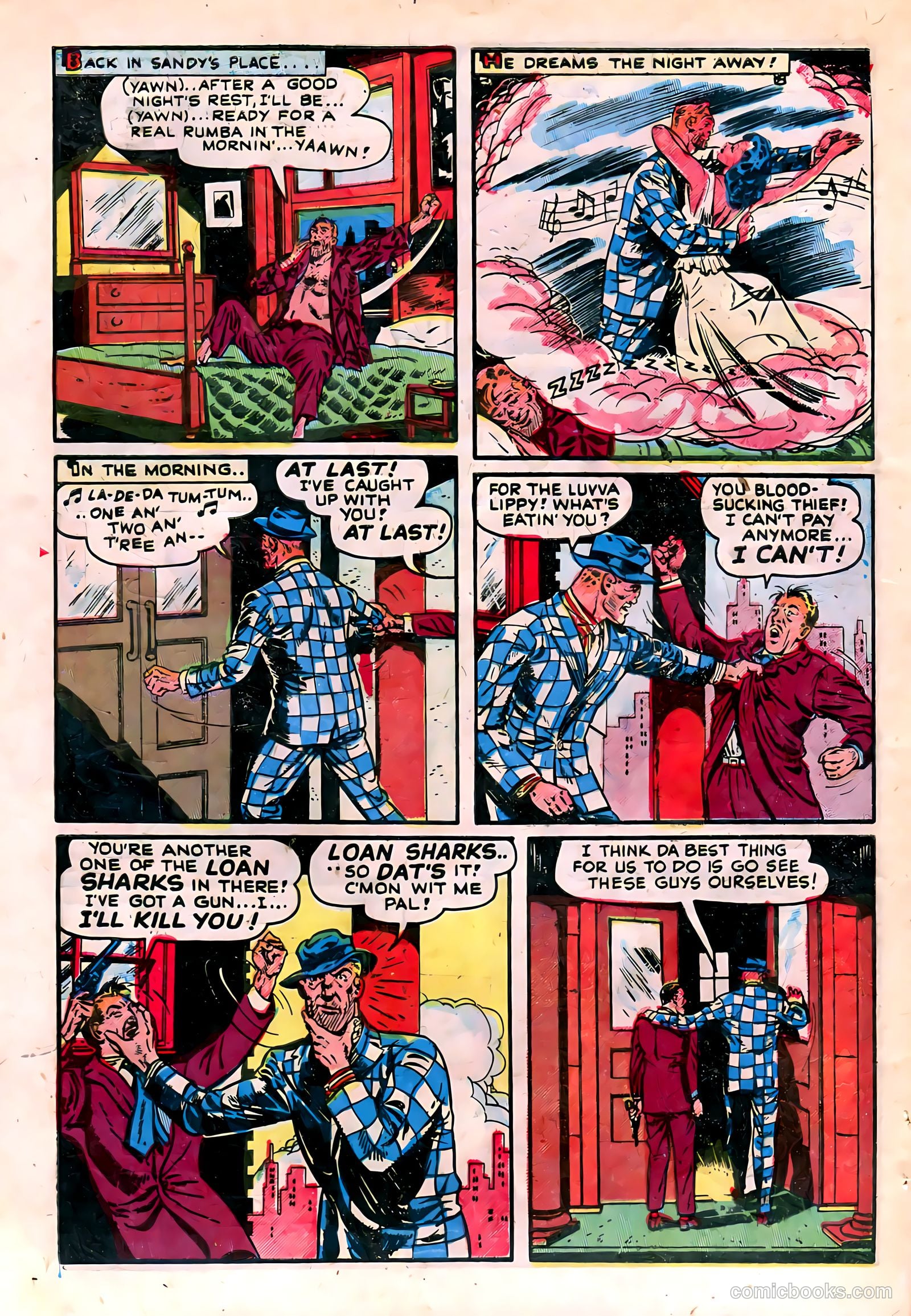 Gangsters and Gunmolls #1 (1951) — page 32 of 36
