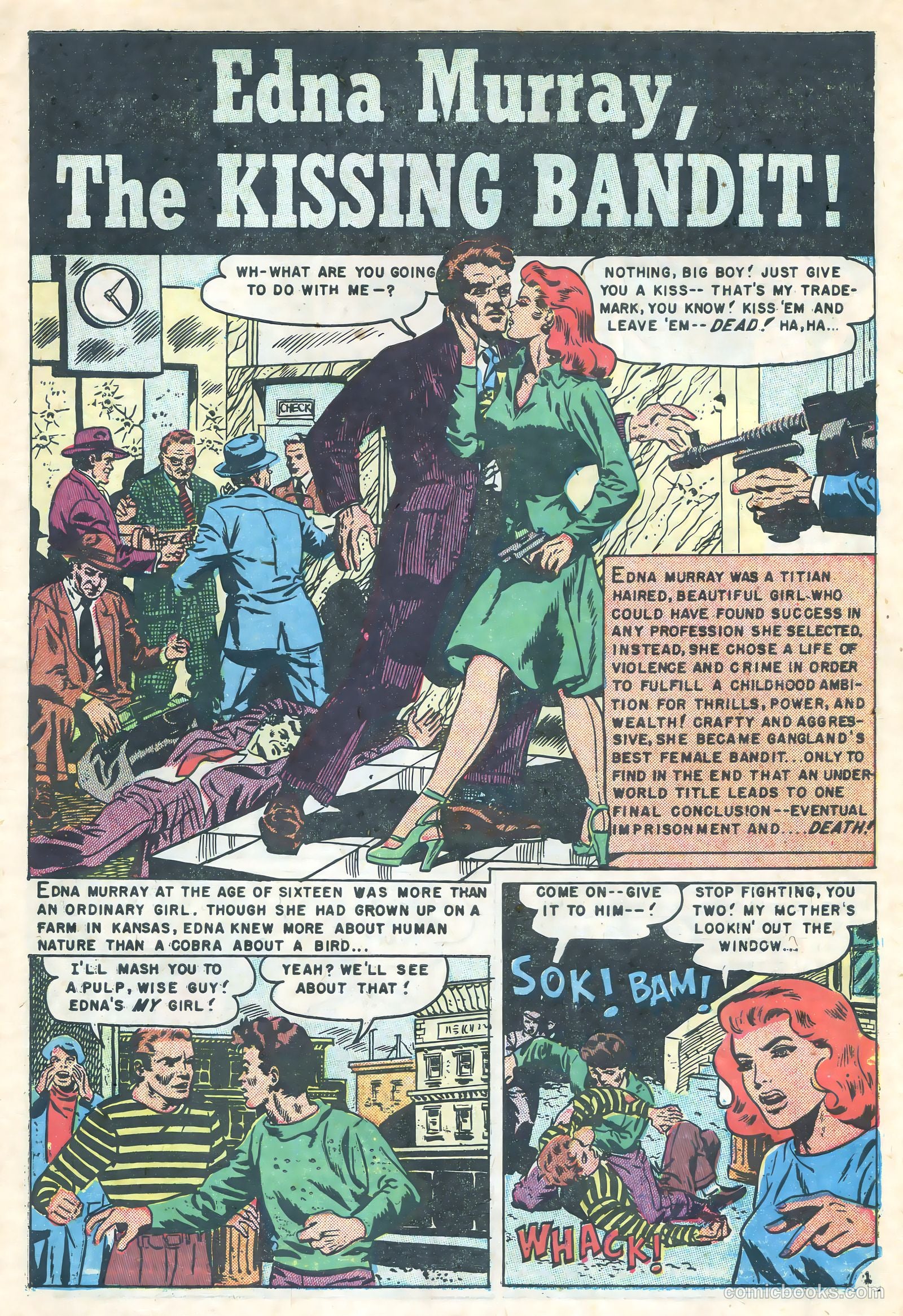 Gangsters and Gunmolls #2 (1951) — page 3 of 36