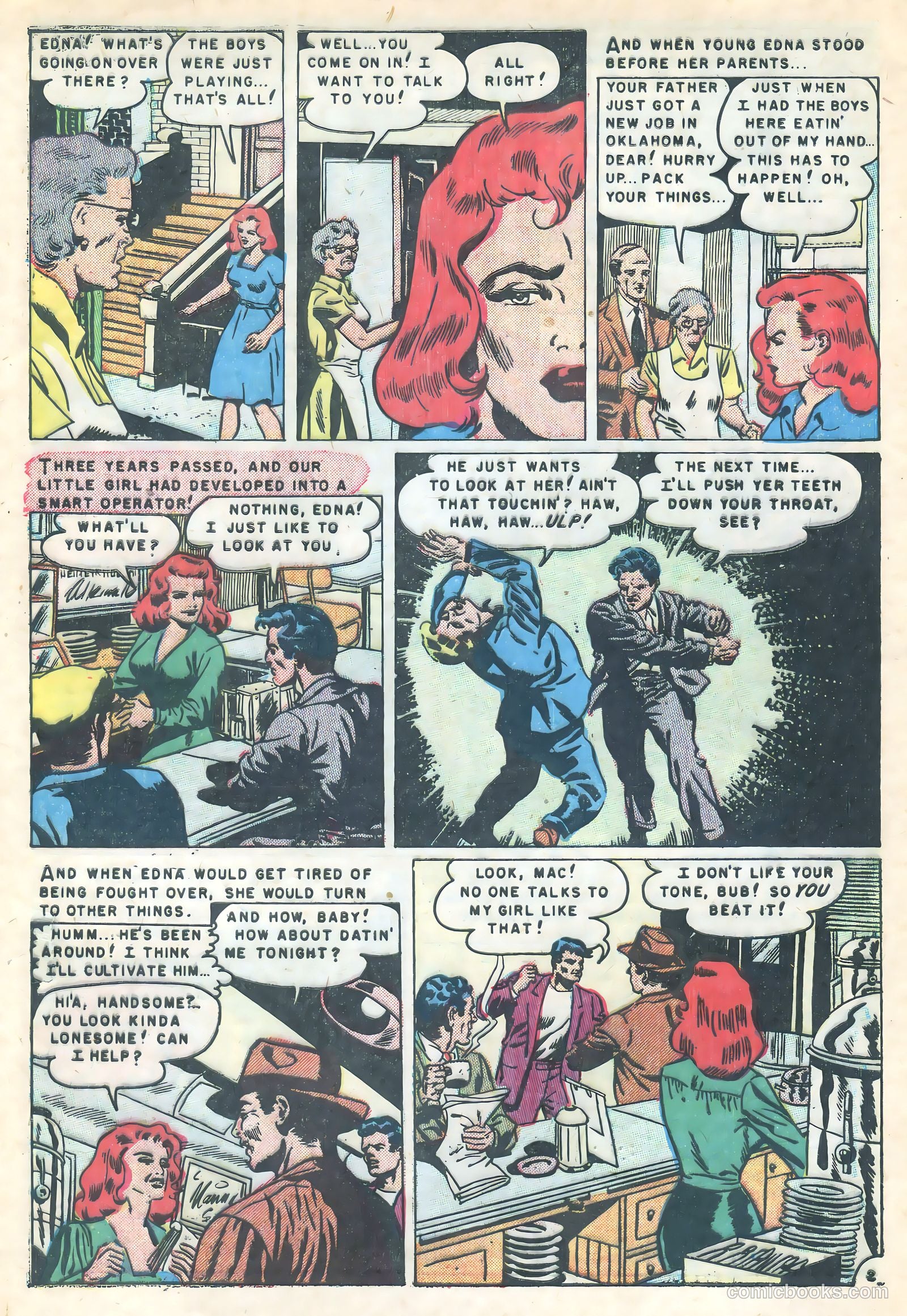 Gangsters and Gunmolls #2 (1951) — page 4 of 36