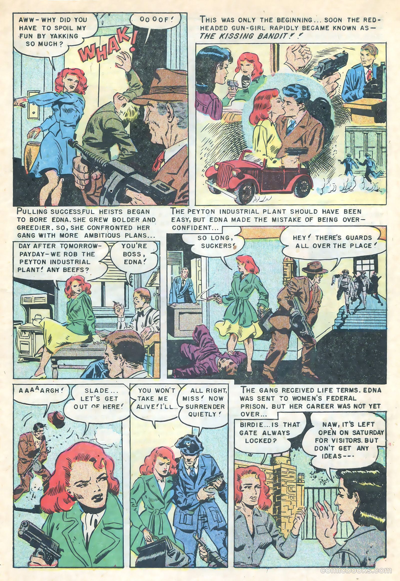 Gangsters and Gunmolls #2 (1951) — page 7 of 36