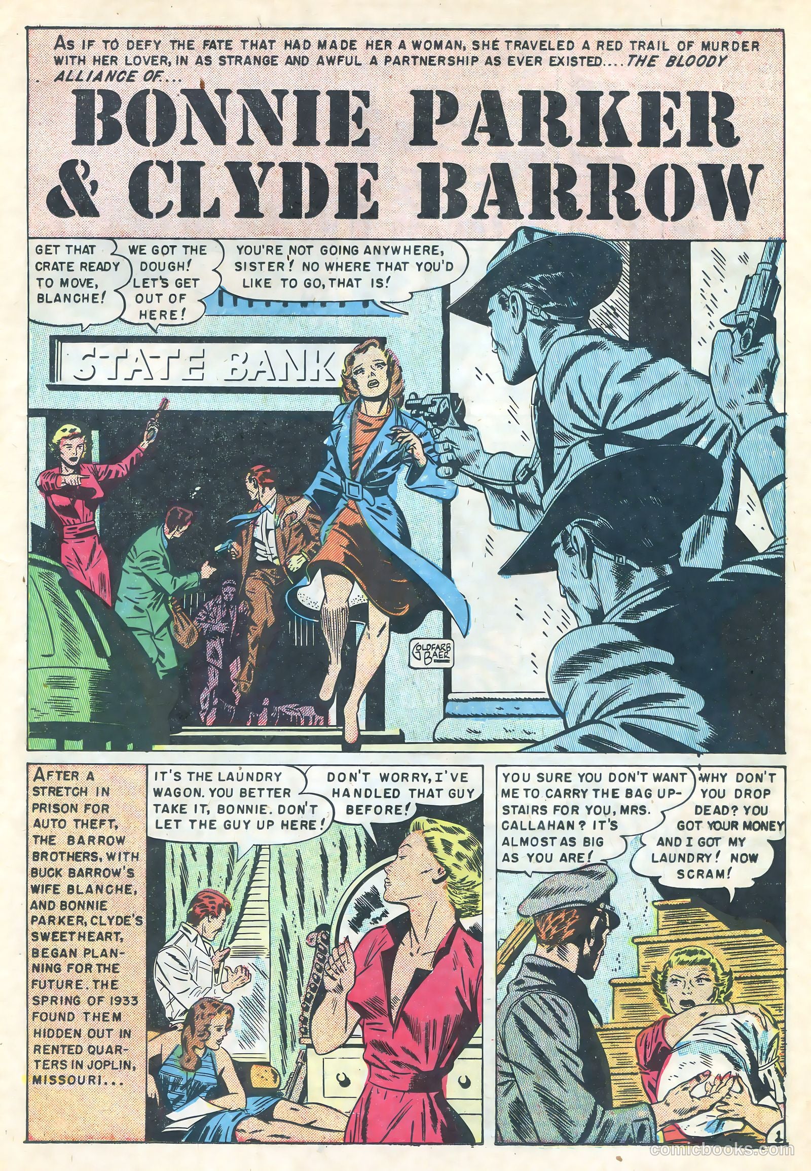 Gangsters and Gunmolls #2 (1951) — page 11 of 36