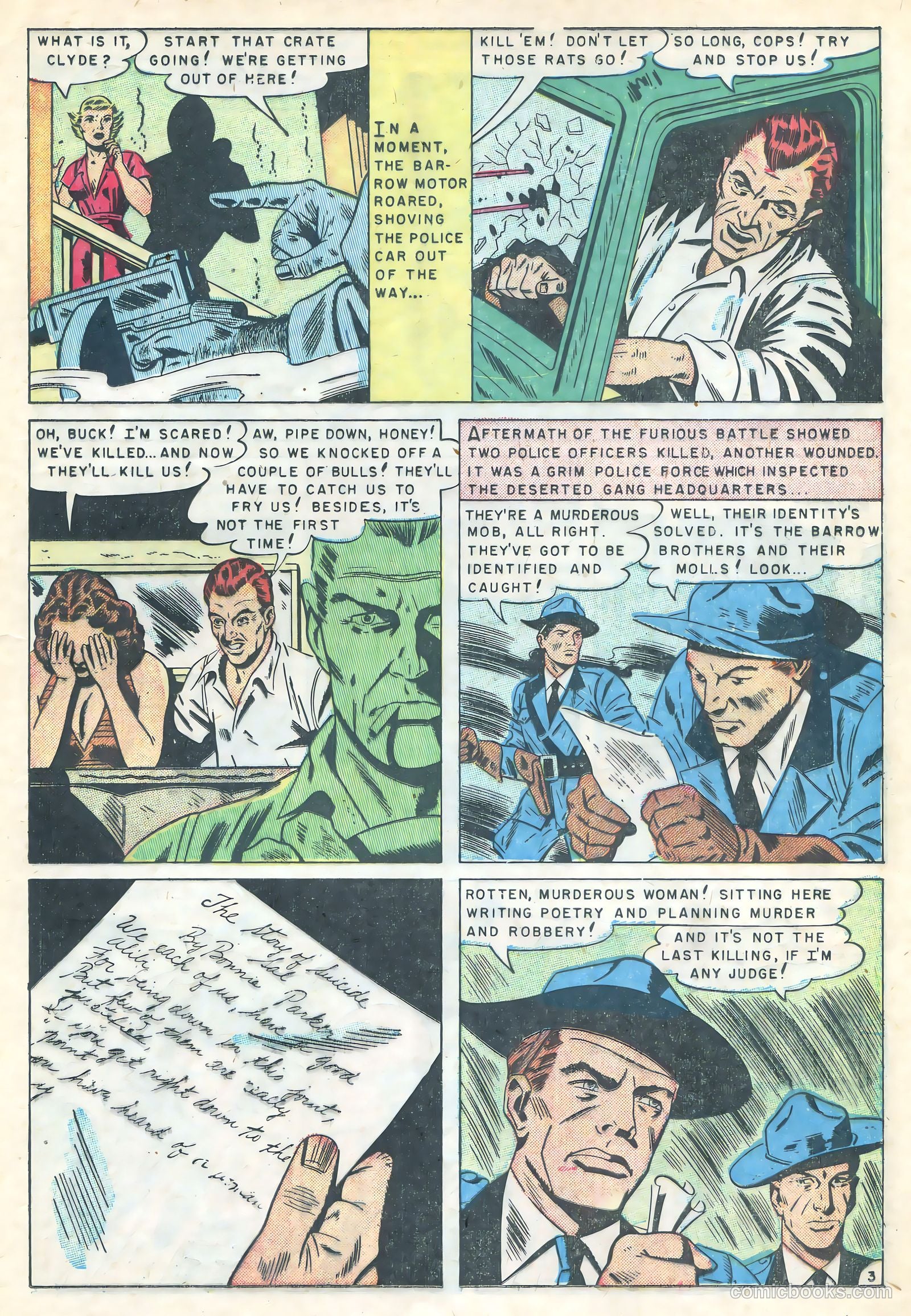 Gangsters and Gunmolls #2 (1951) — page 13 of 36