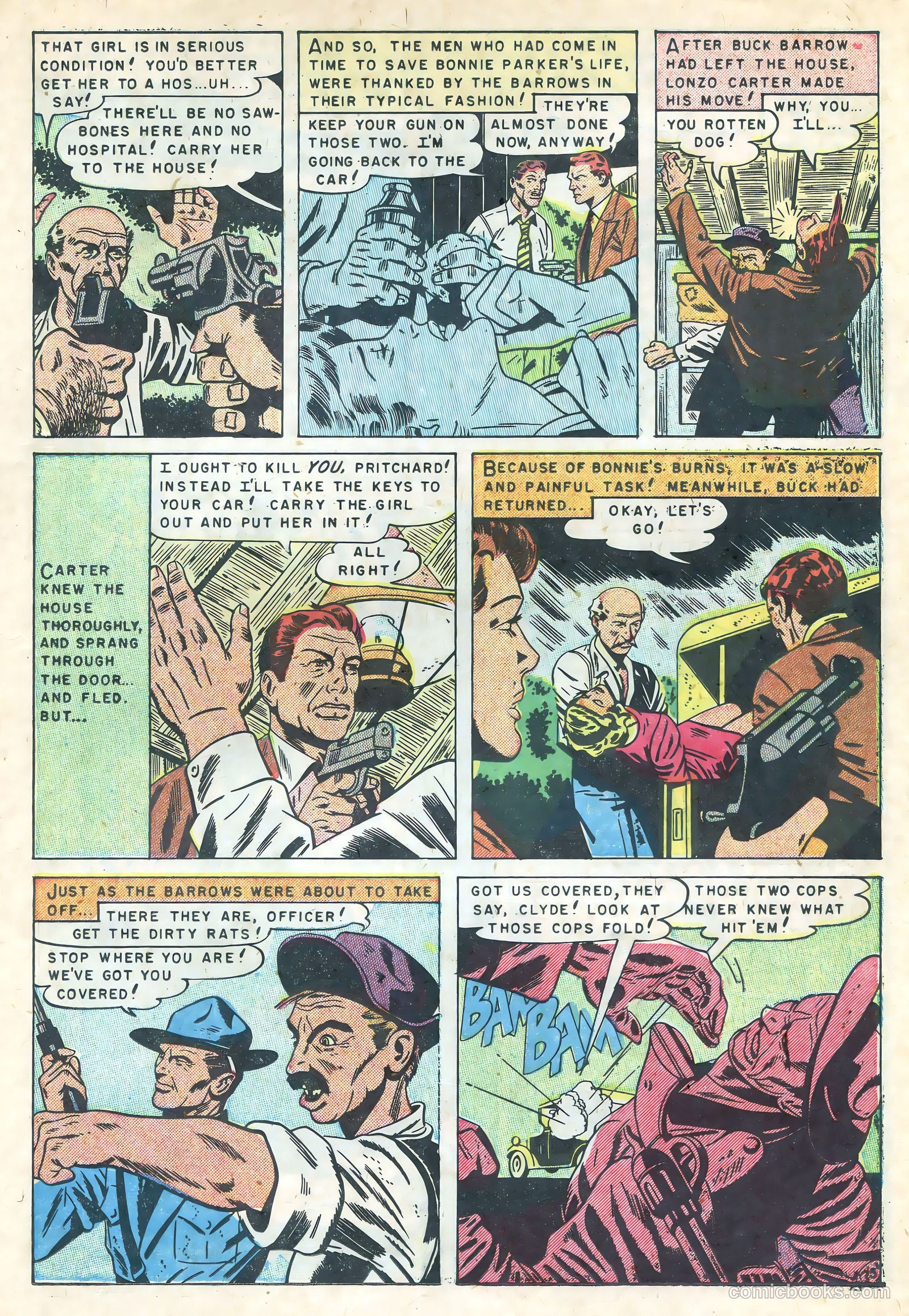 Gangsters and Gunmolls #2 (1951) — page 15 of 36