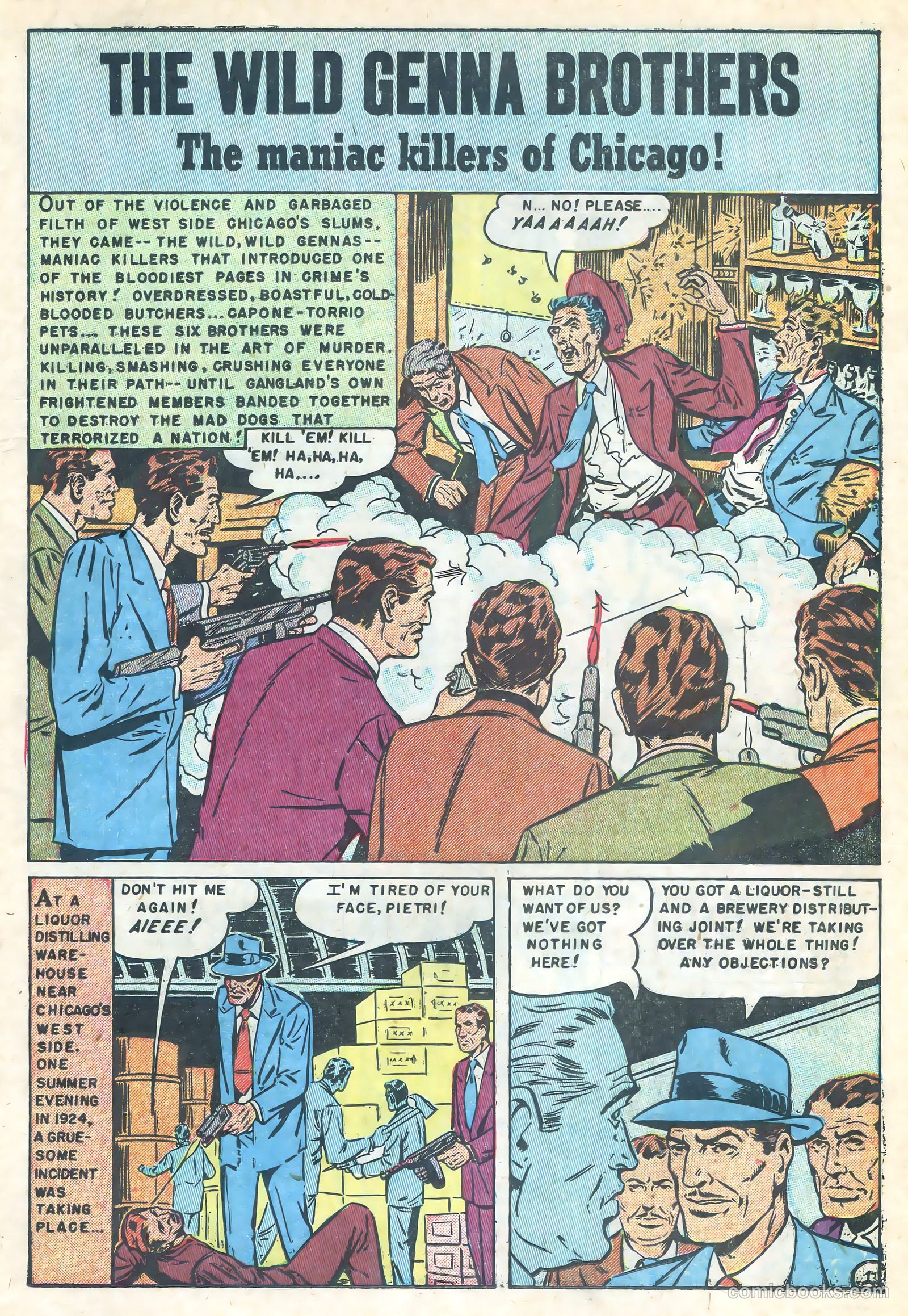 Gangsters and Gunmolls #2 (1951) — page 19 of 36